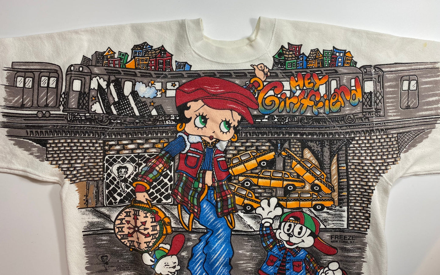 1994 BETTY Made in USA Size XL Vintage Sweat-shirt / K7346