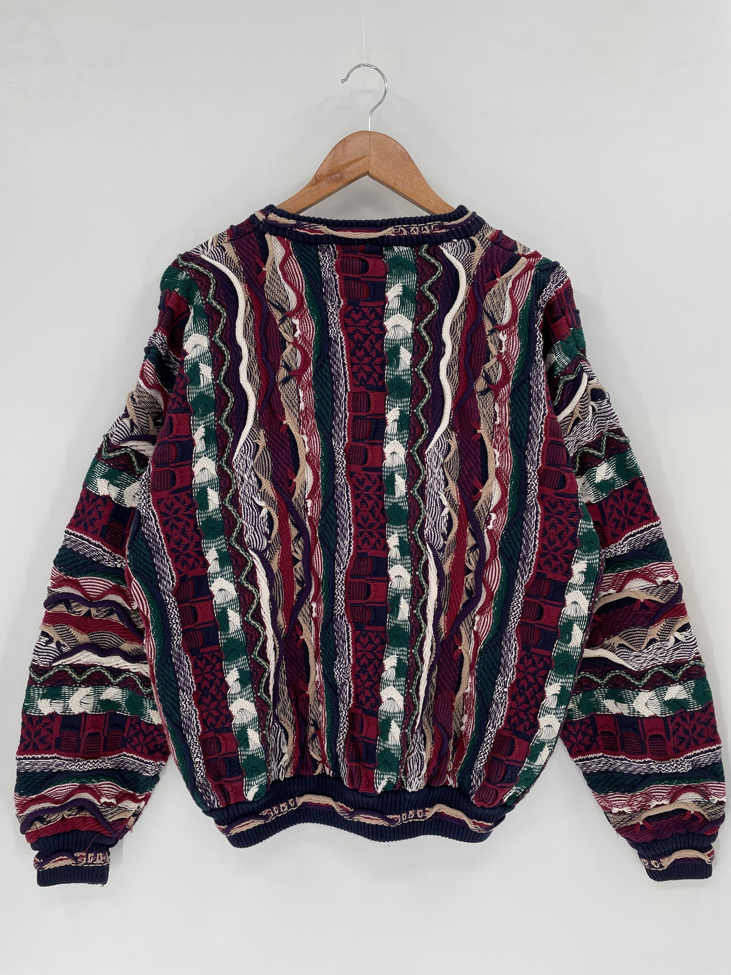 Vintage 3D COOGI- Style Size L Knit Sweater / K1742