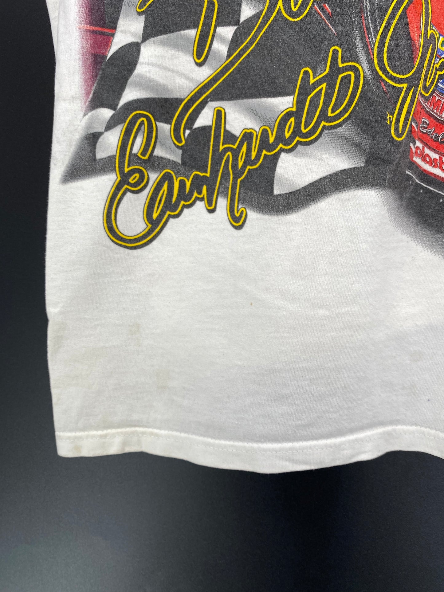 90’s Budweiser x NASCAR DALE EARNHARDT JR. Size M Vintage Racing T-Shirt / 9457