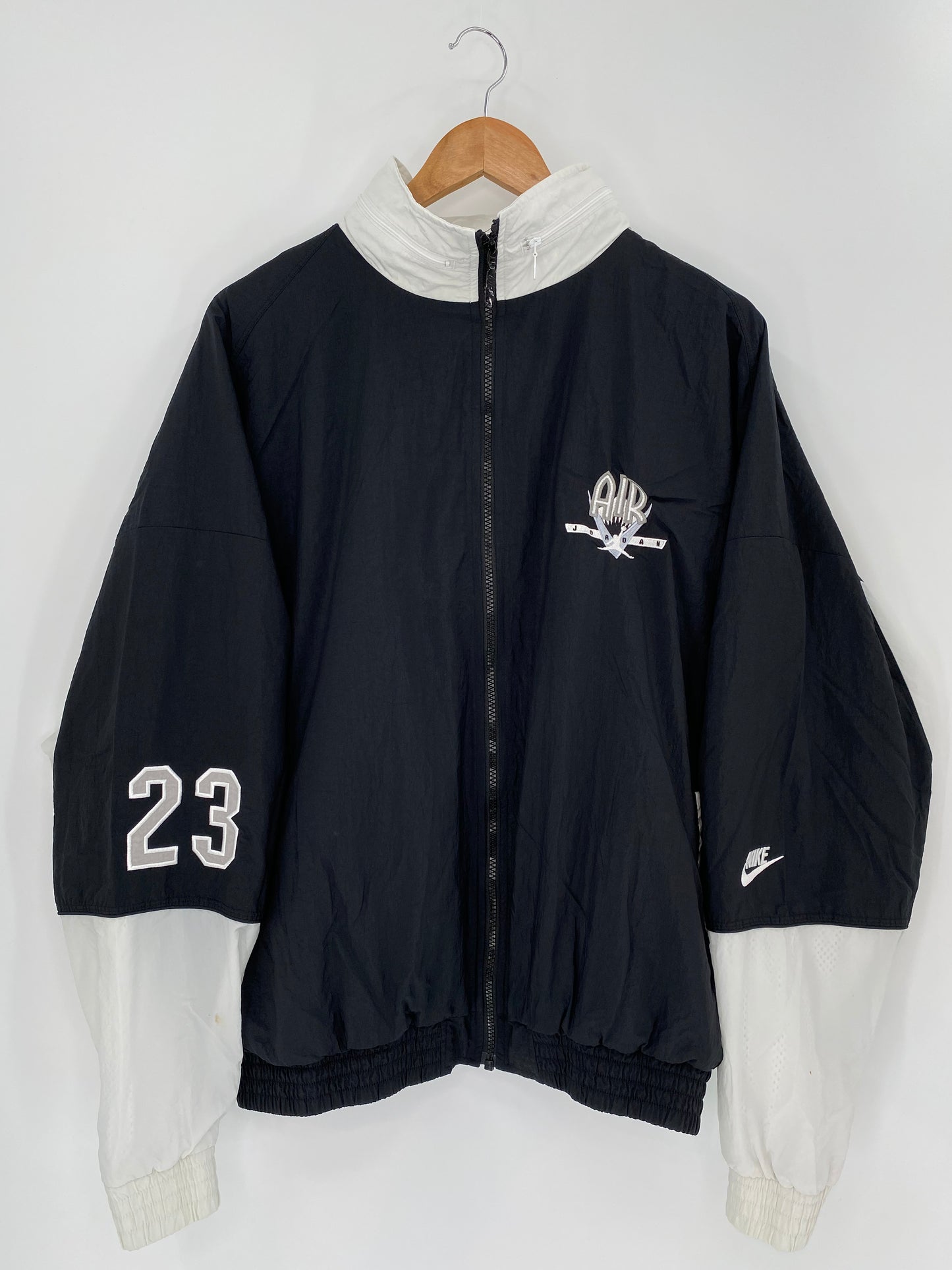 Vintage Nike JORDAN Size XL Nylon-Jacket/ k524