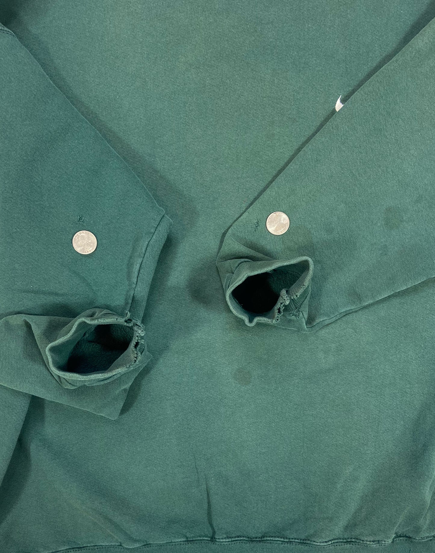 90's Nike Mini Swoosh Made in USA Vintage Sweat-Shirt / 4002