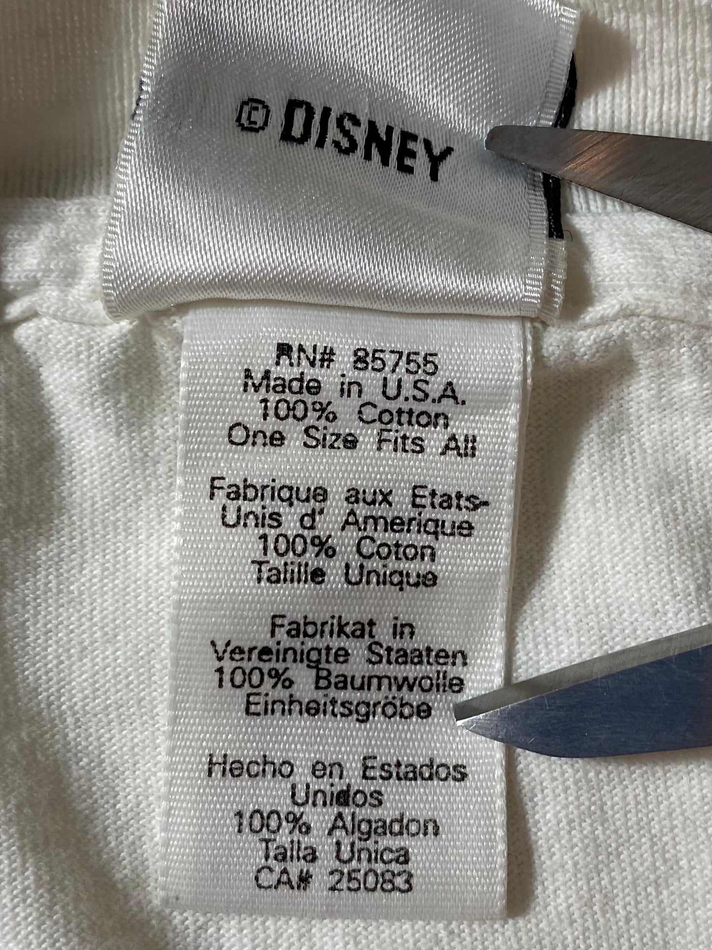 00’ DISNEY GOOFY Made in USA Size One Size (Approx. XXL-XXXL) Vintage T-Shirt / 9484