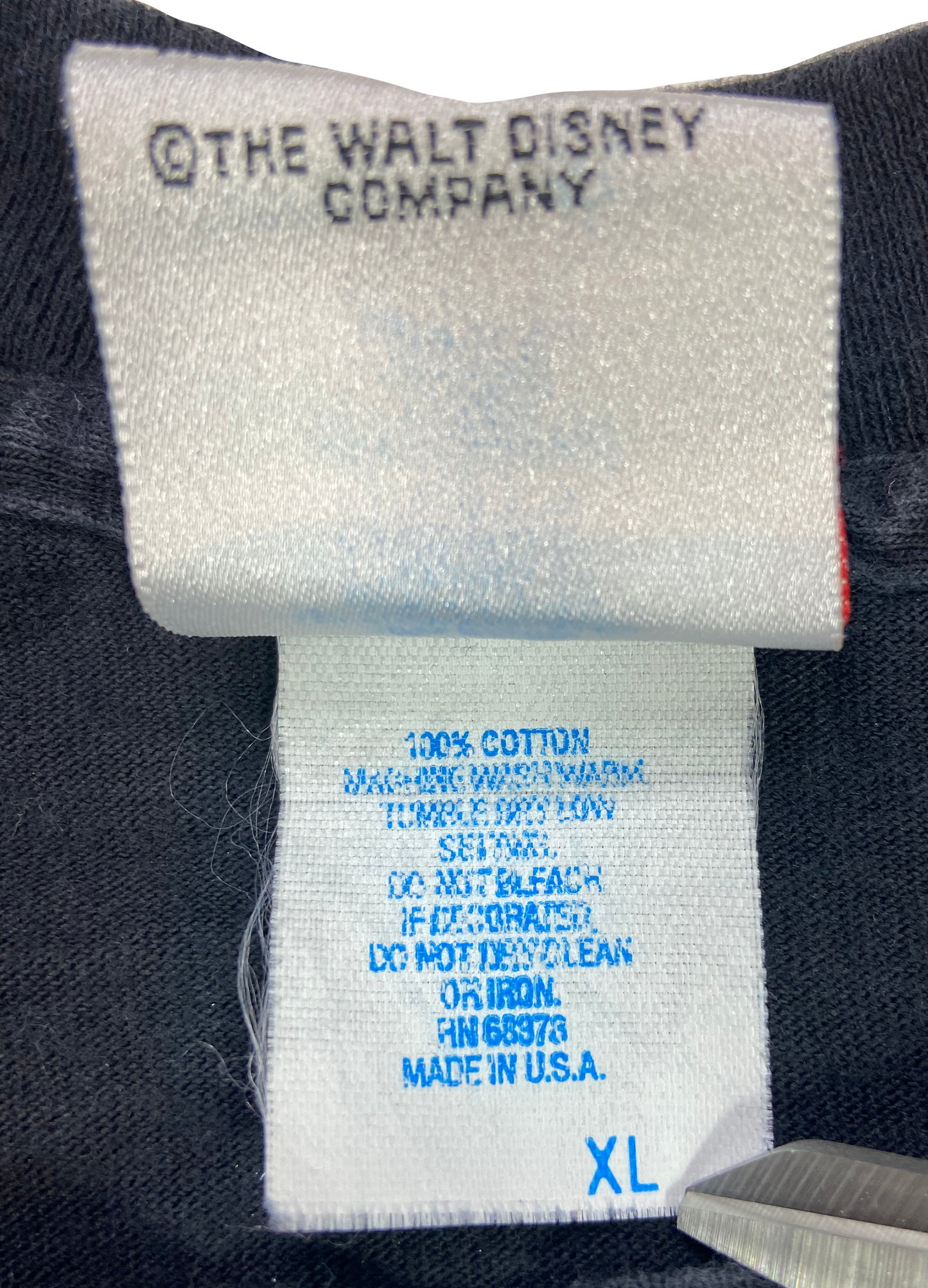 90's Mickey Mouse Tower of Terror Made in USA Disney Vintage T-Shirts / 4039