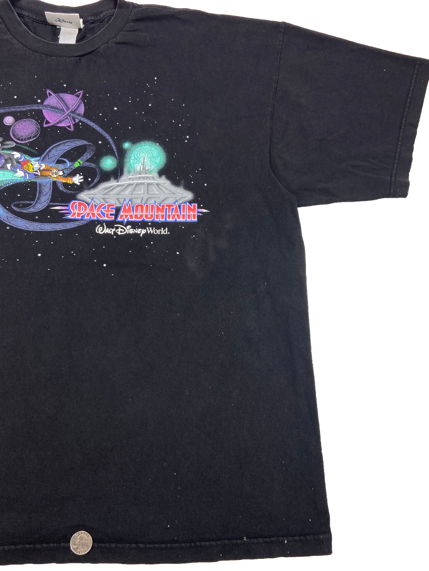 Vintage Space Mountain Walt Disney World T-Shirts / 4041