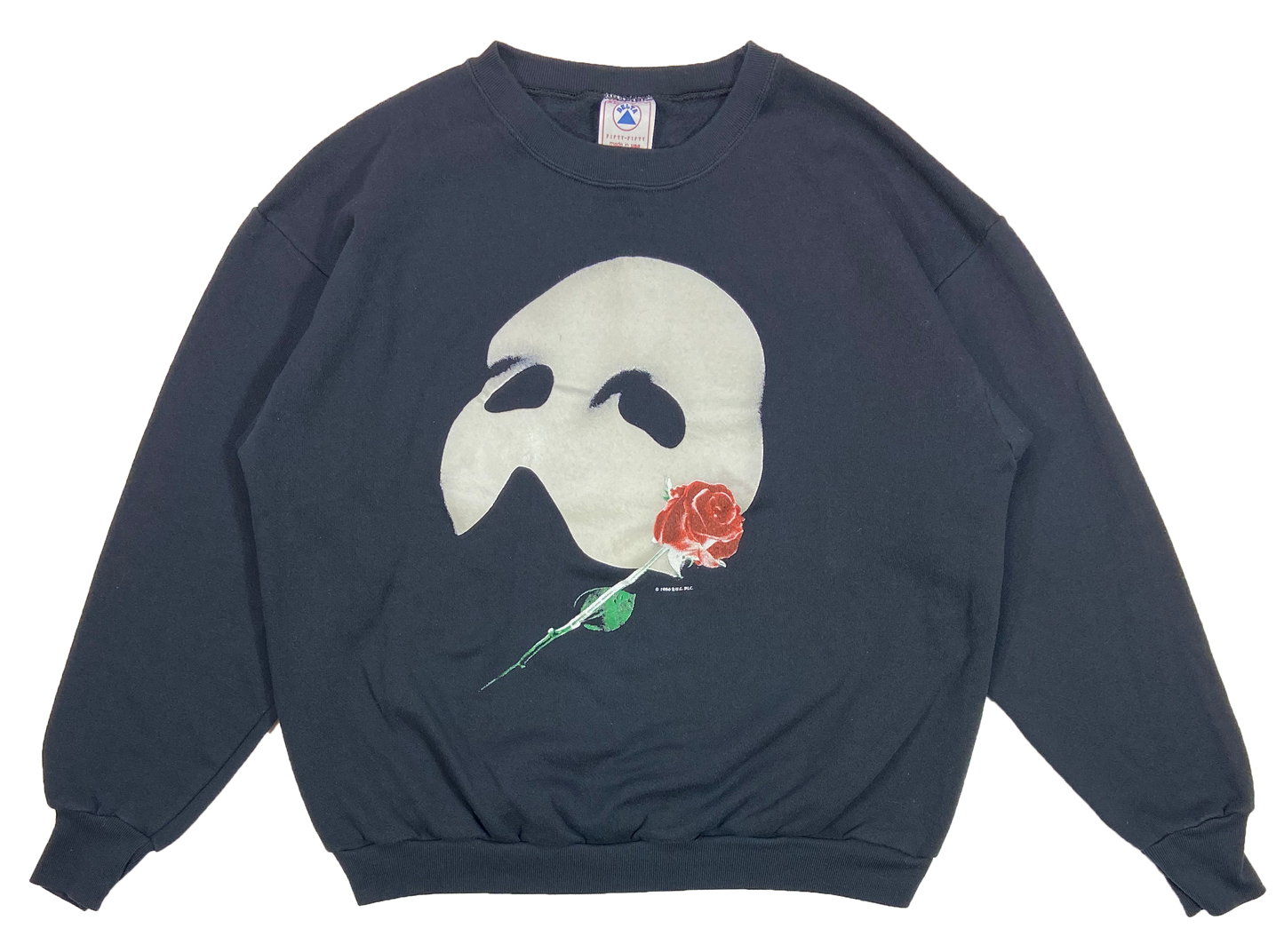 1986' The Phantom of the Opera Made in USA Vintage Slim Fit Sweat-Shirt / 4046
