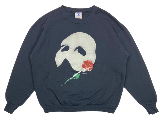 1986' The Phantom of the Opera Made in USA Vintage Slim Fit Sweat-Shirt / 4046