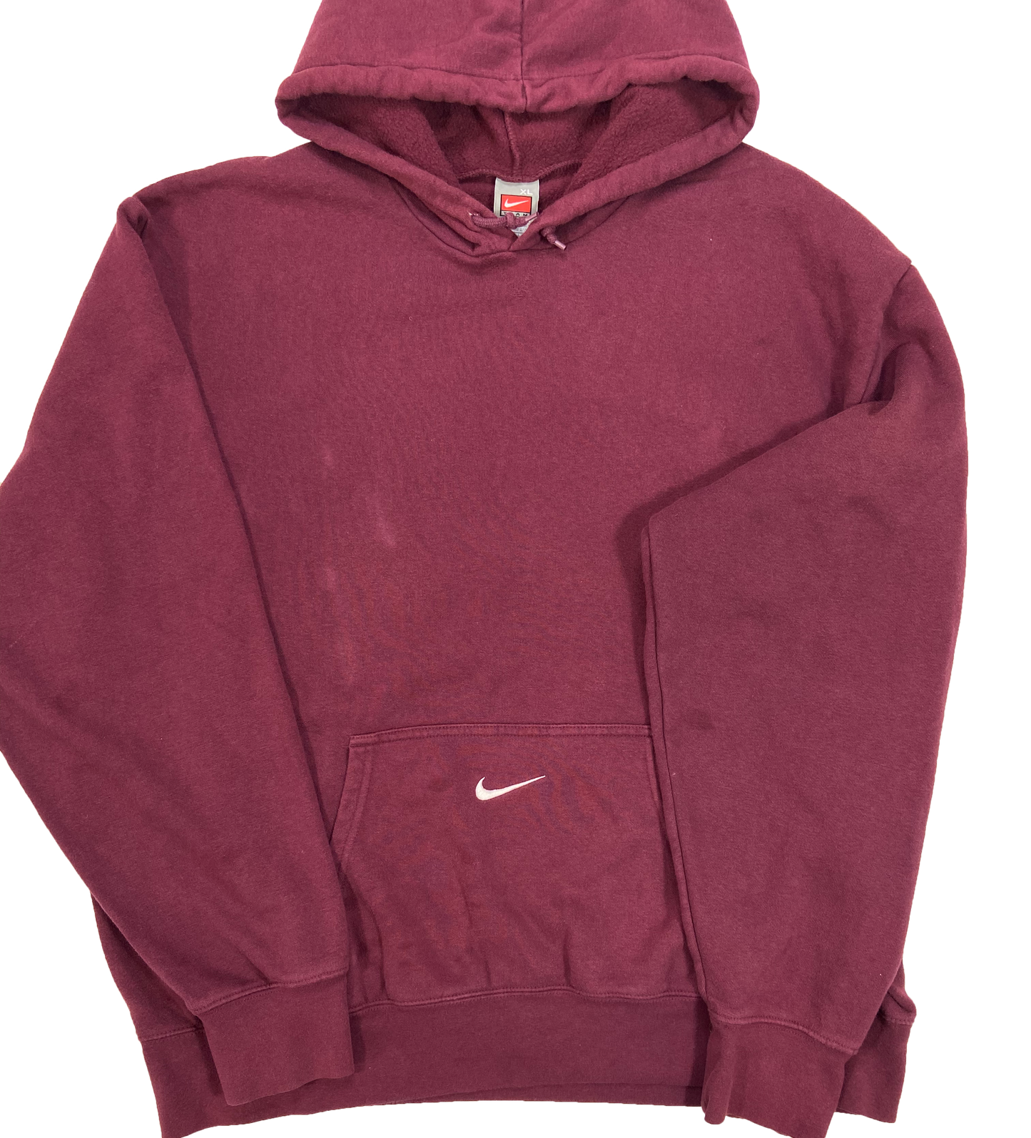 90's Nike Mini Swoosh Vintage Hoodie Sweat-Shirt / 4060