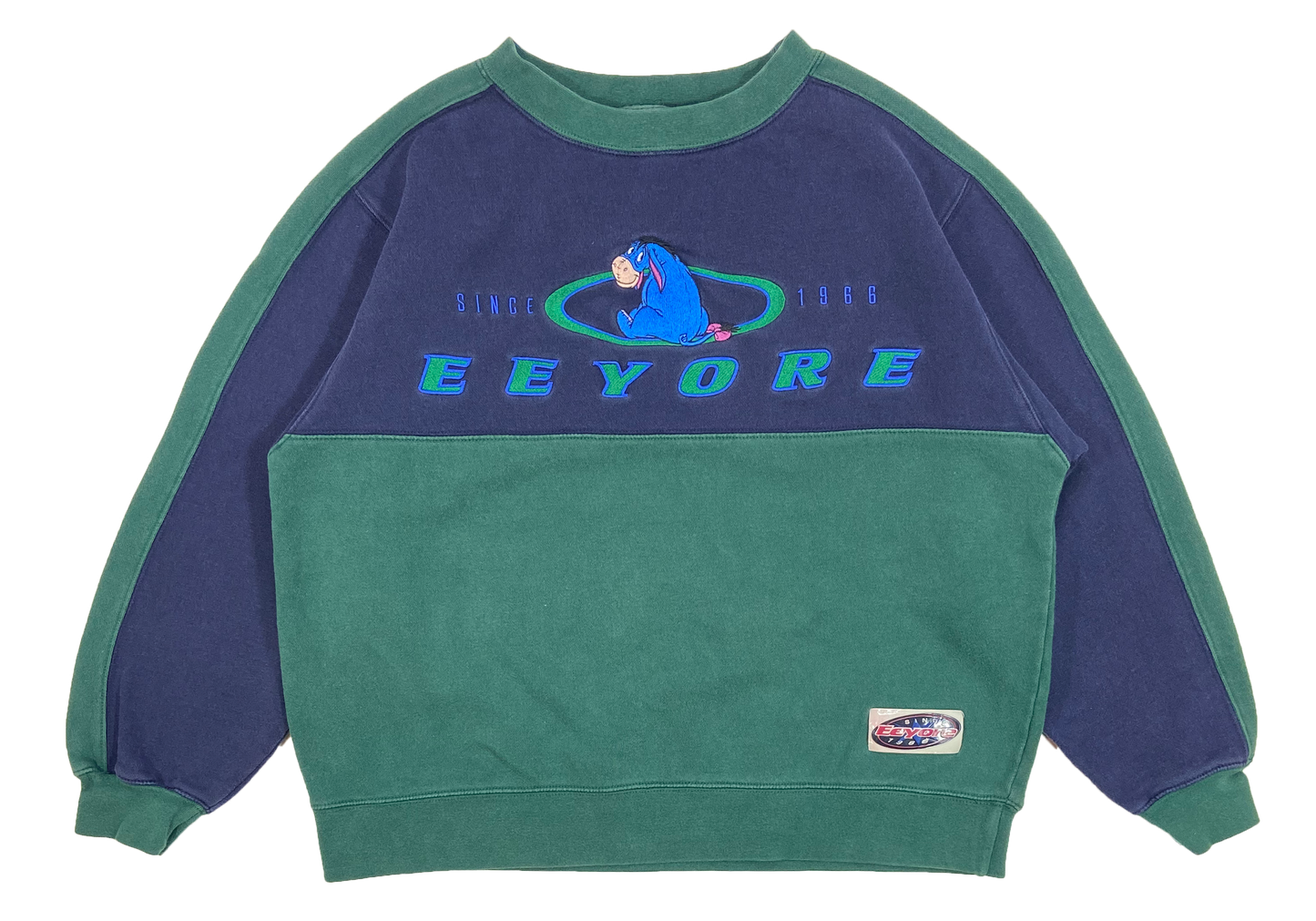 Vintage Eeyore Winnie the Pooh Disney Short Length Ladies Sweat-Shirt / 4068