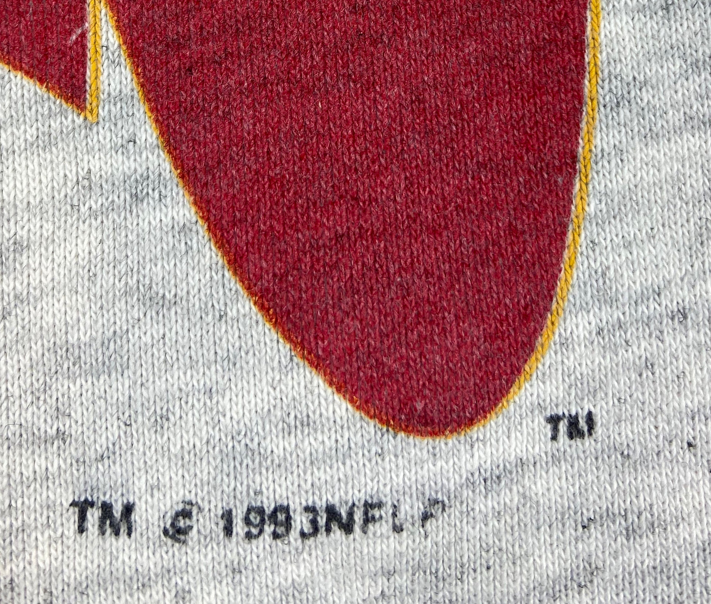 1993' Kansas City Chiefs Made in USA Vintage NFL Sweat-Shirt / 4082