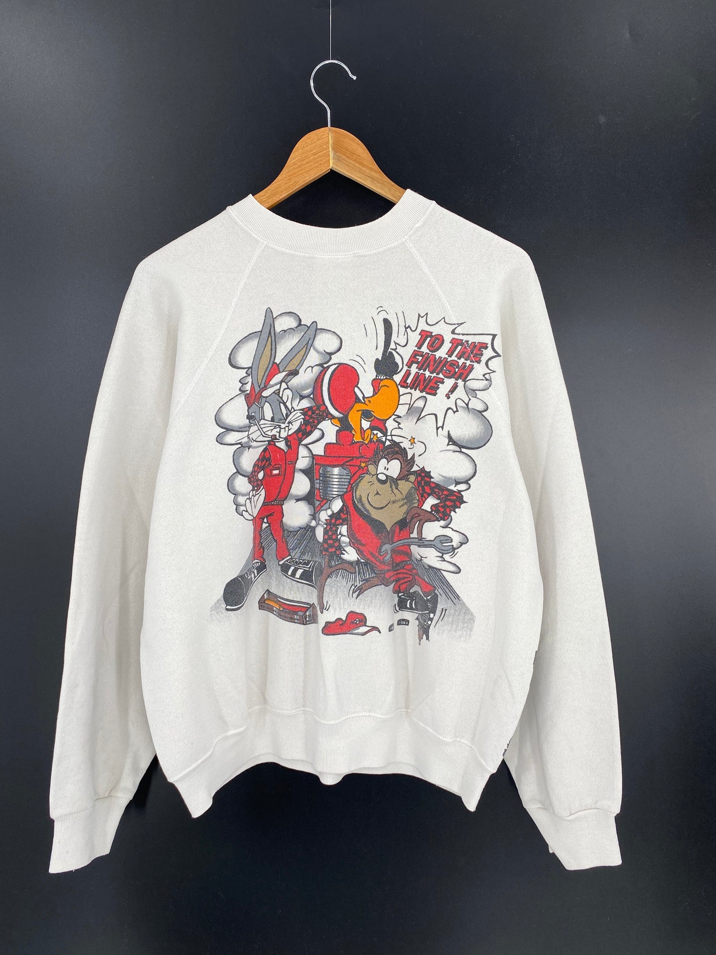 1994 LOONEY TUNES Made in USA Size L Vintage Sweat-shirt / 9171