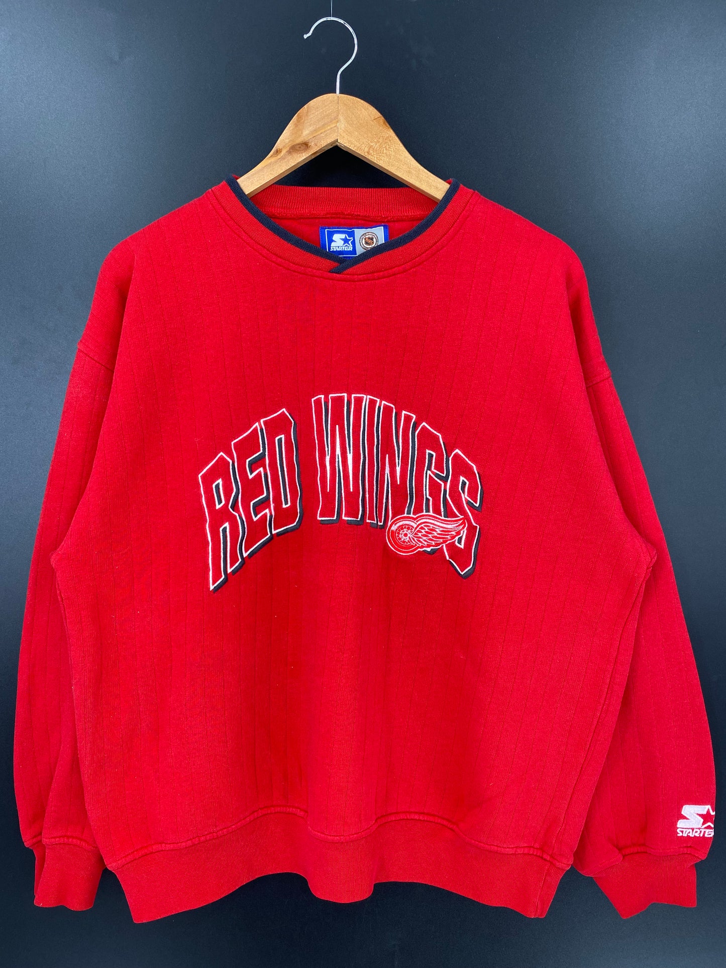VINTAGE RED WINGS Size L NHL Sweat-Shirt / K3402