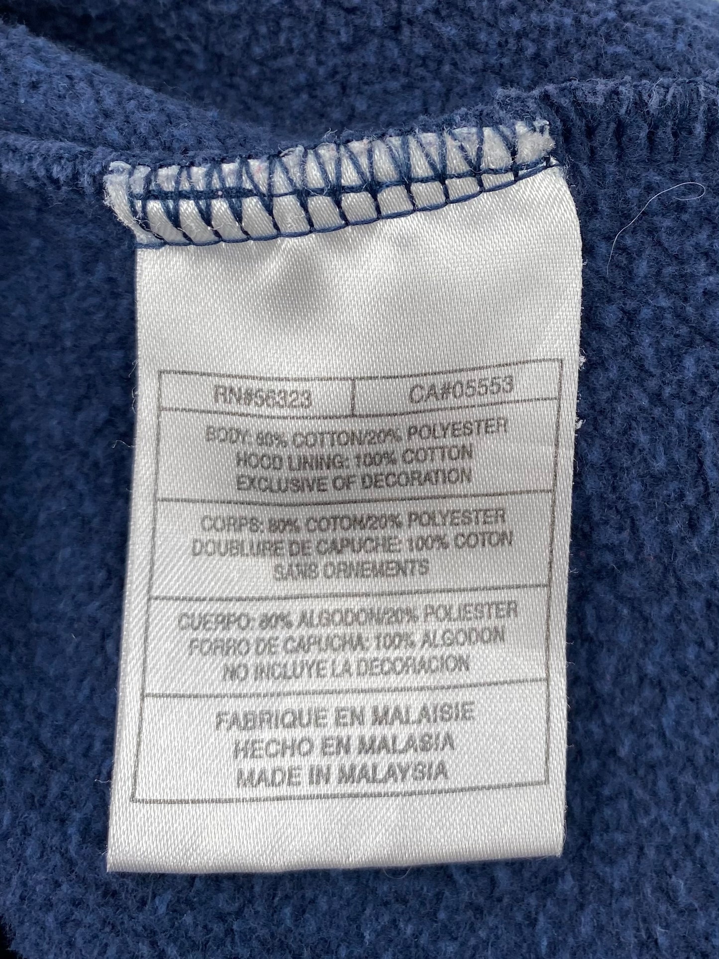 00’ NIKE Size No Tag (Approx. XL) Vintage Hoodie Sweat-Shirt / 7337