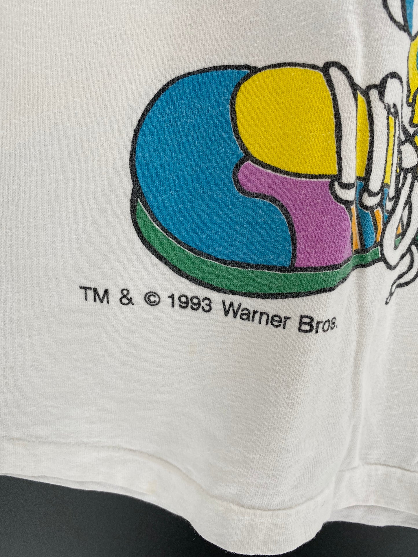 1993 LOONEY TUNES Size XL Vintage T- Shirts / K446