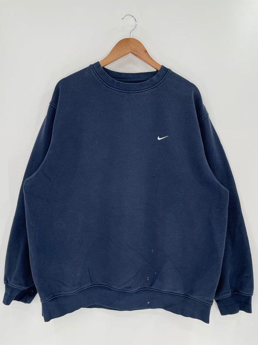 00’ NIKE MINI SWOOSH Size XL Vintage Sweat-shirt / E4696S