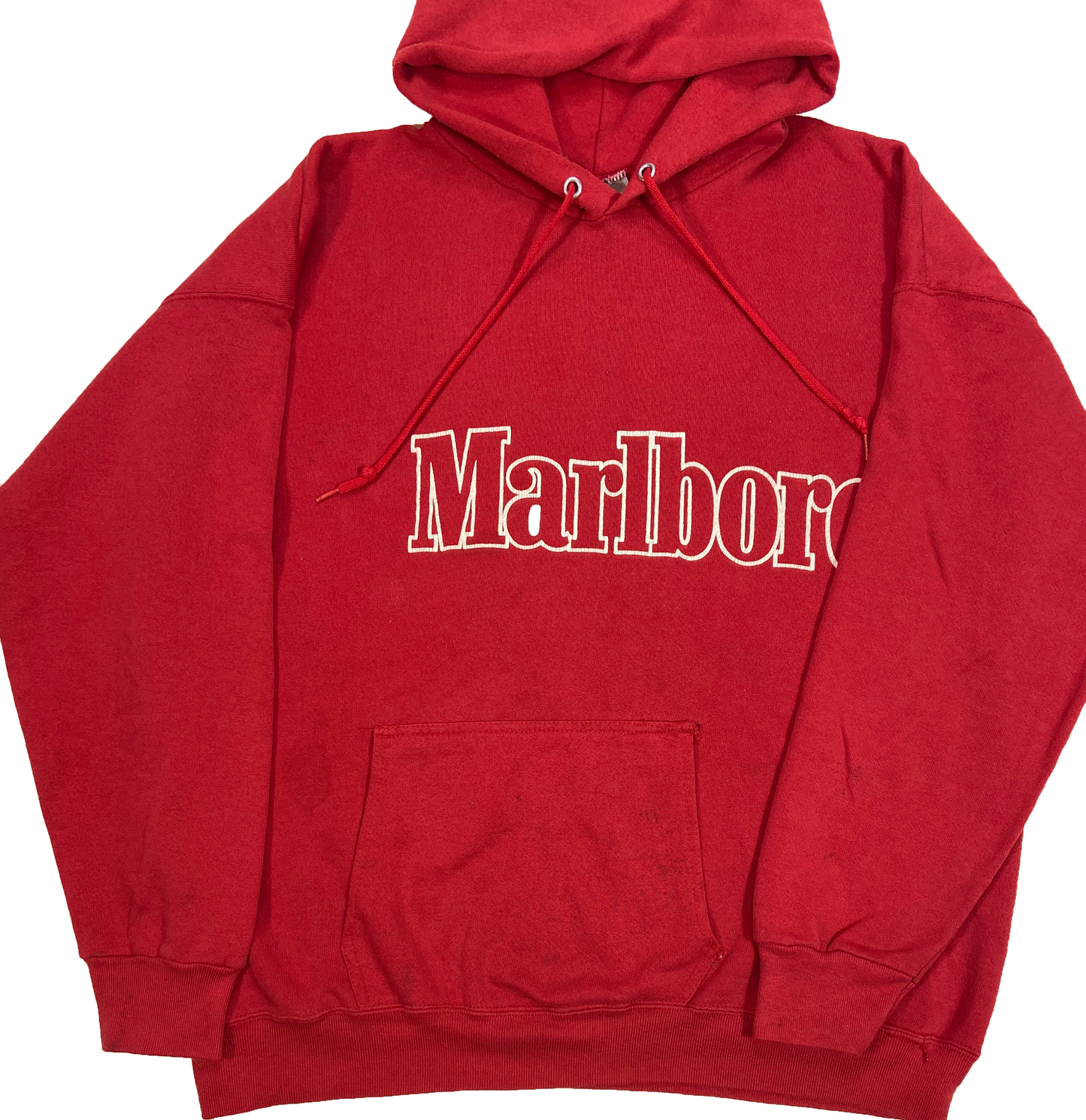 90's Marlboro Made in USA Vintage Hoodie Sweat-Shirt / 4112