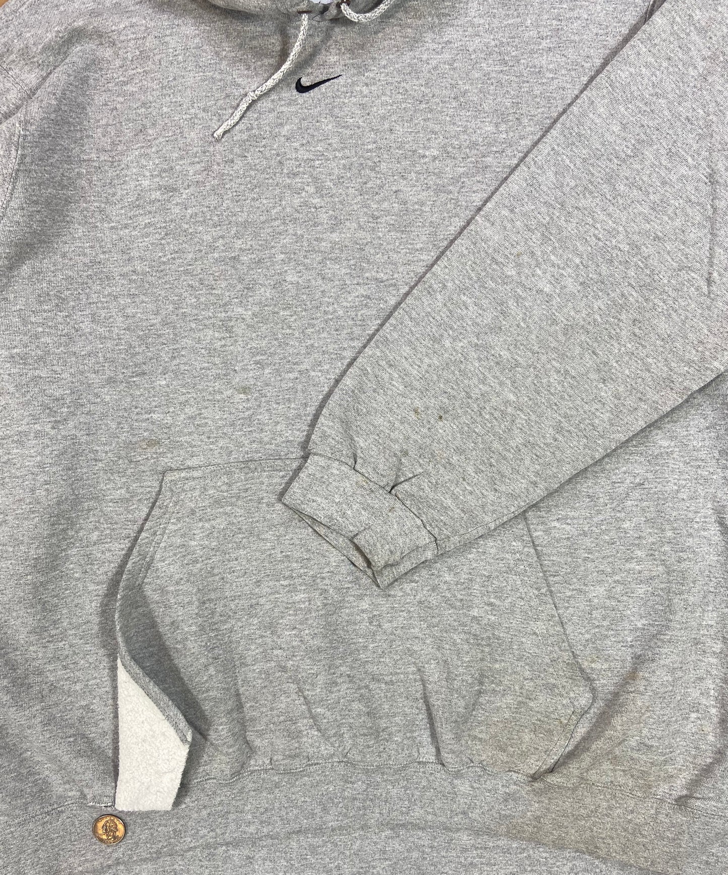 90's Nike Center Swoosh Vintage Hoodie Sweat-Shirt / 4143