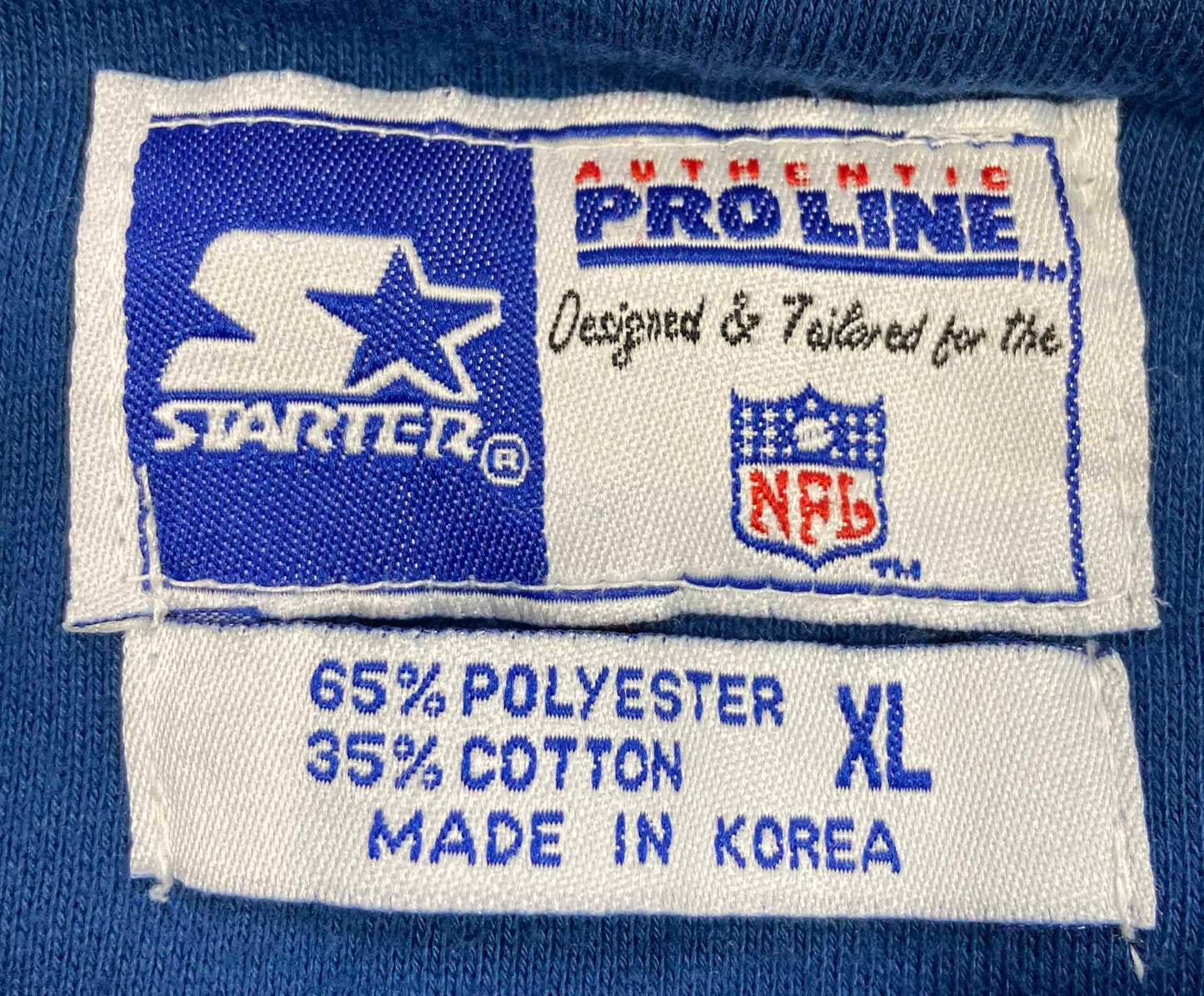90's Starter Cowboys NFL Vintage Hoodie Sweat-Shirt / 4167