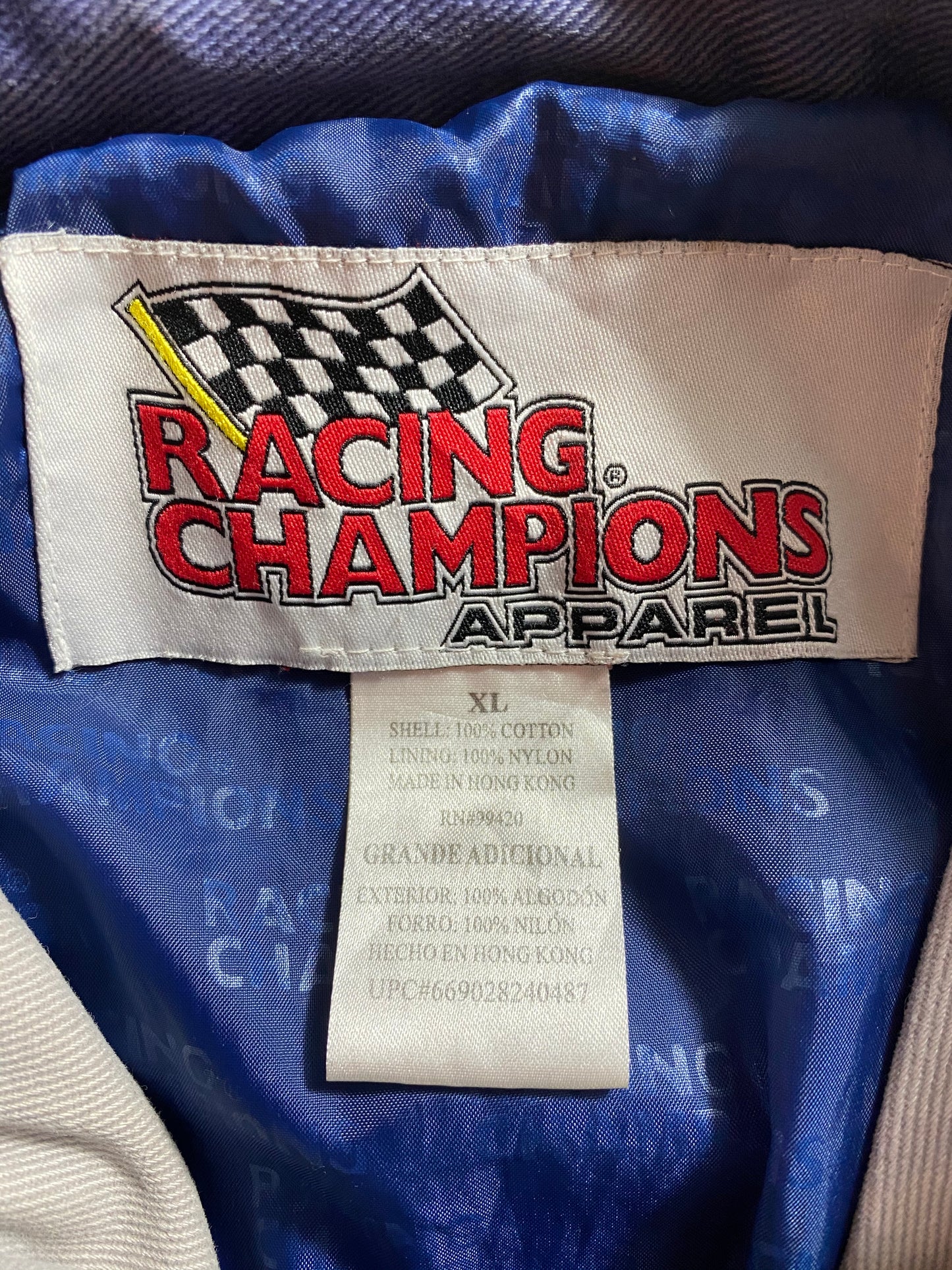 Vintage NASCAR Lowe’s Size XL Racing Jacket / 8306