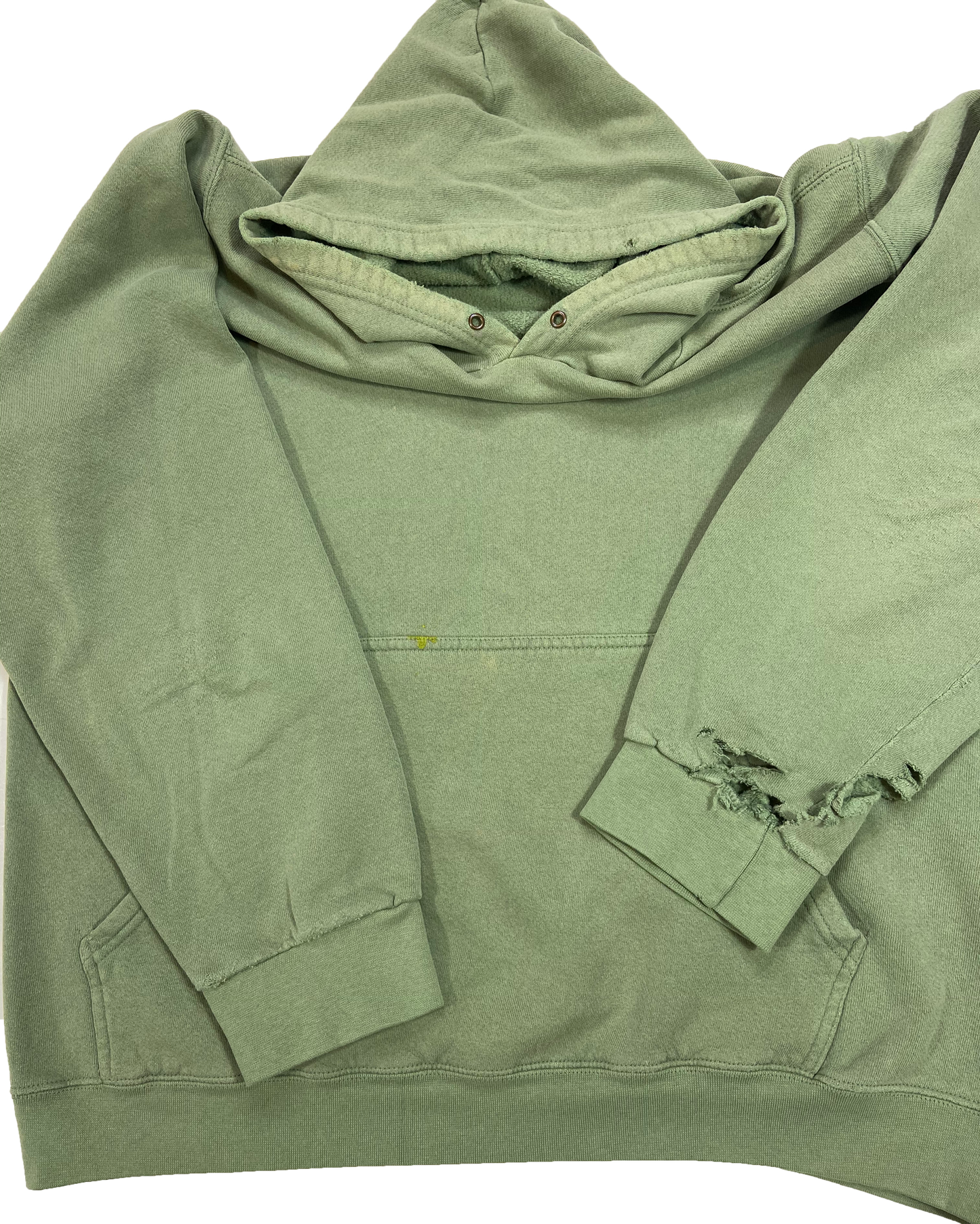 90's Nike Center Swoosh Vintage Damage Hoodie Sweat-Shirt / 4171