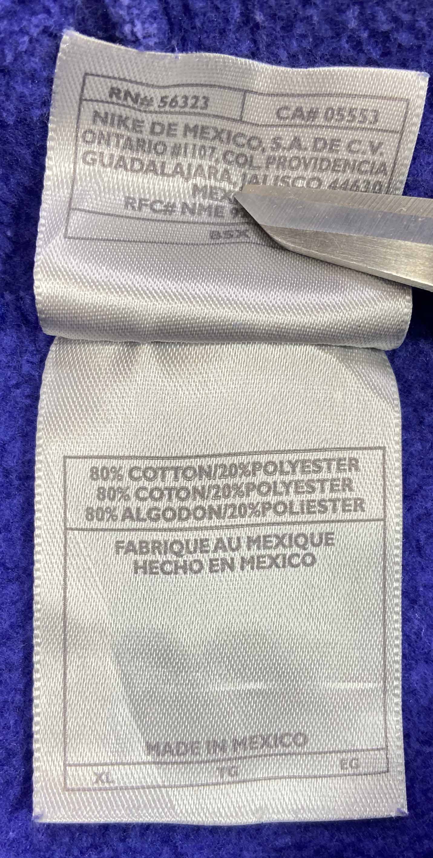 90's Nike Center Swoosh Vintage Hoodie Sweat-Shirt / 4179