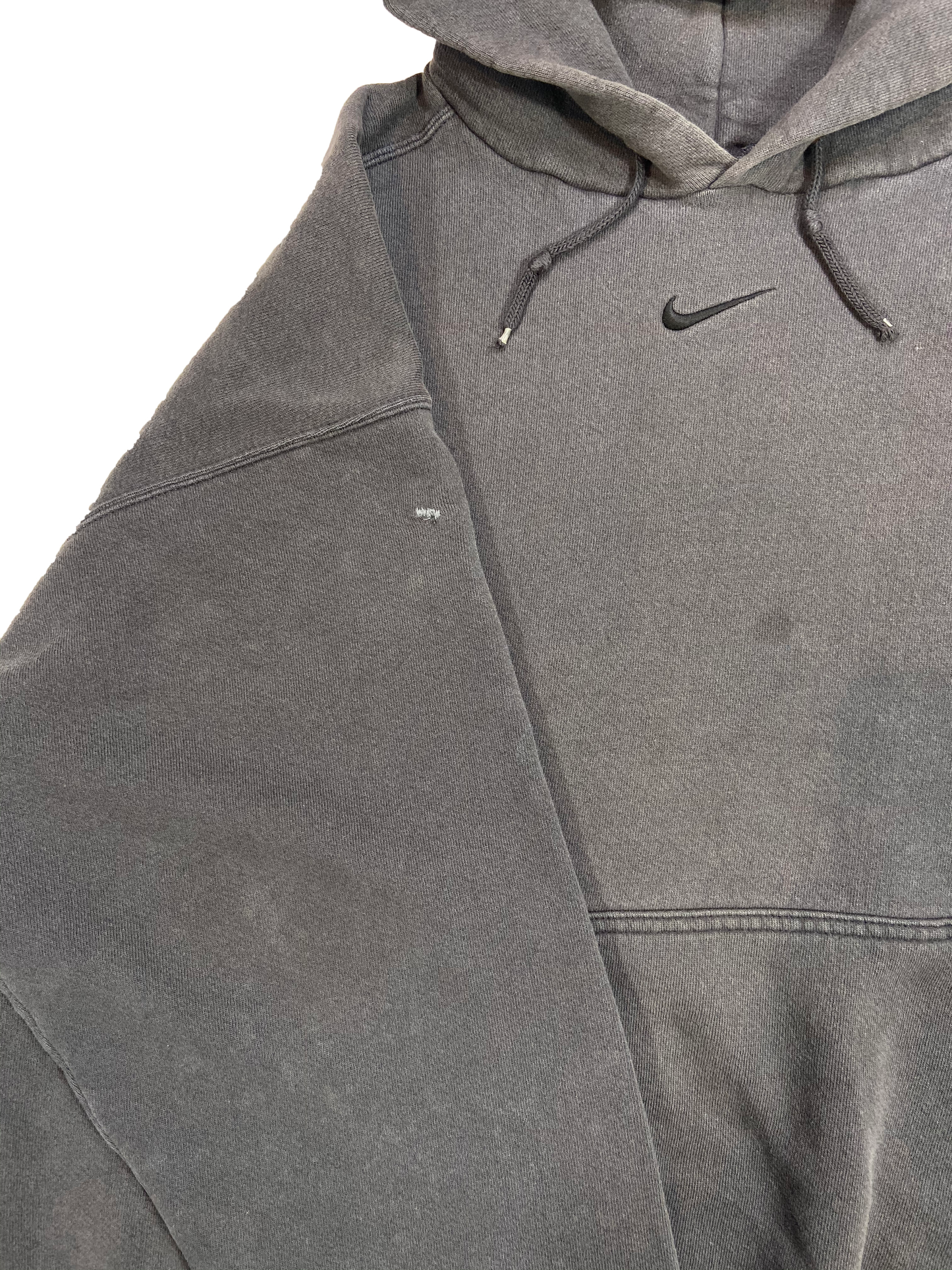 90's Nike Center Swoosh Made in USA Vintage Hoodie Sweat-Shirt / 4189