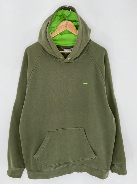 00’ NIKE Mini Swoosh Size XL Vintage Hoodie Sweat - Shirts / 5885