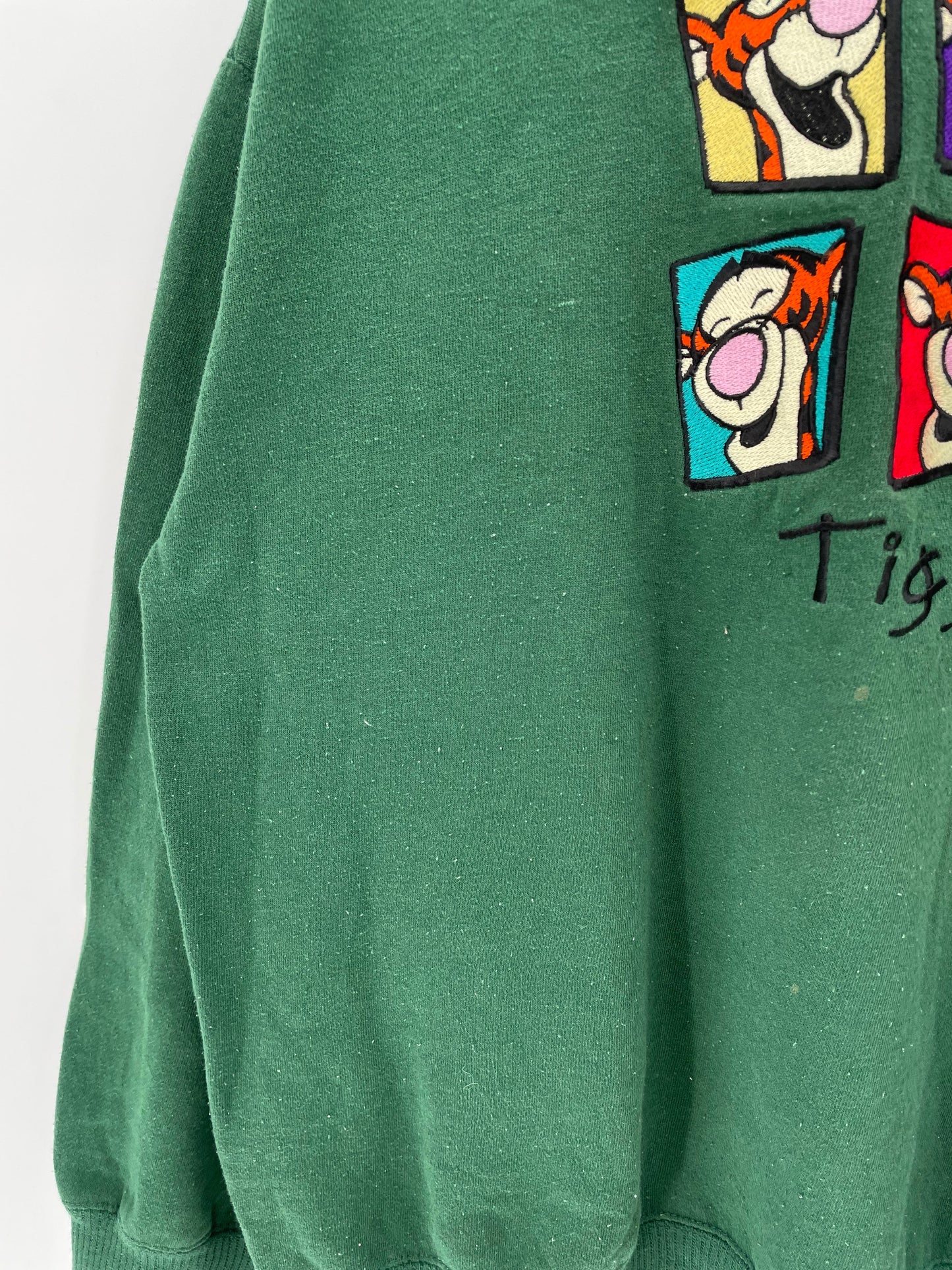 00' DISNEY TIGGER Size S Vintage Sweat-shirt / A4344