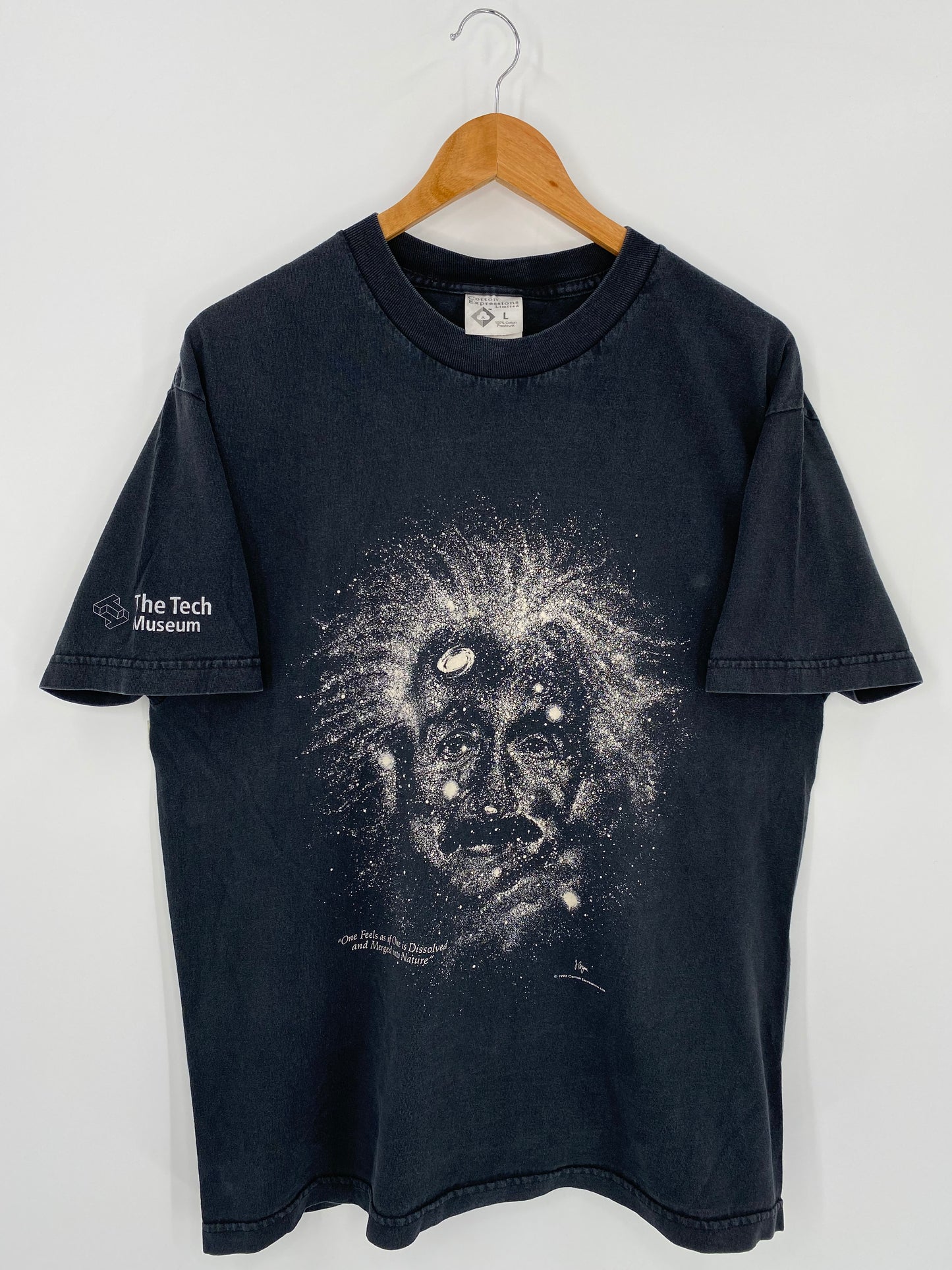 1993’ THE TECH MUSEUM ALBERT EINSTEIN Size L Vintage T-Shirt/ K819