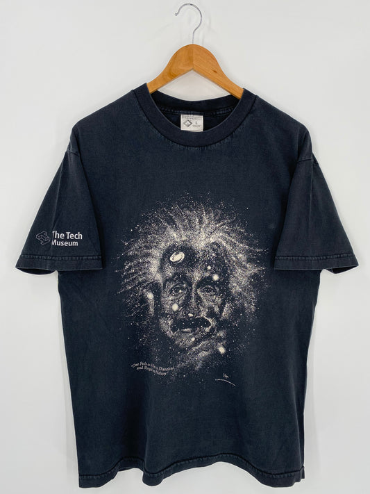 1993’ THE TECH MUSEUM ALBERT EINSTEIN Size L Vintage T-Shirt/ K819
