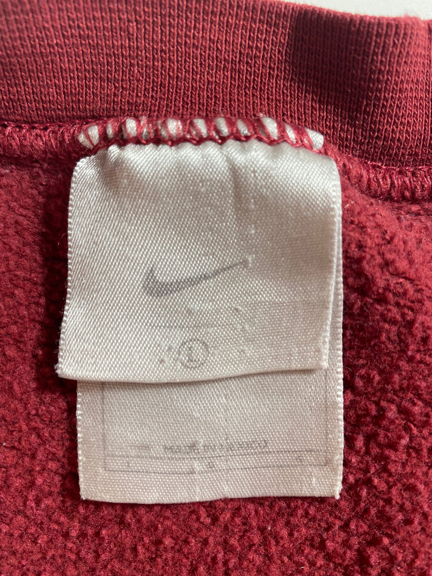 90’s NIKE Mini Swoosh Size L Vintage Sweat-shirt / 8443
