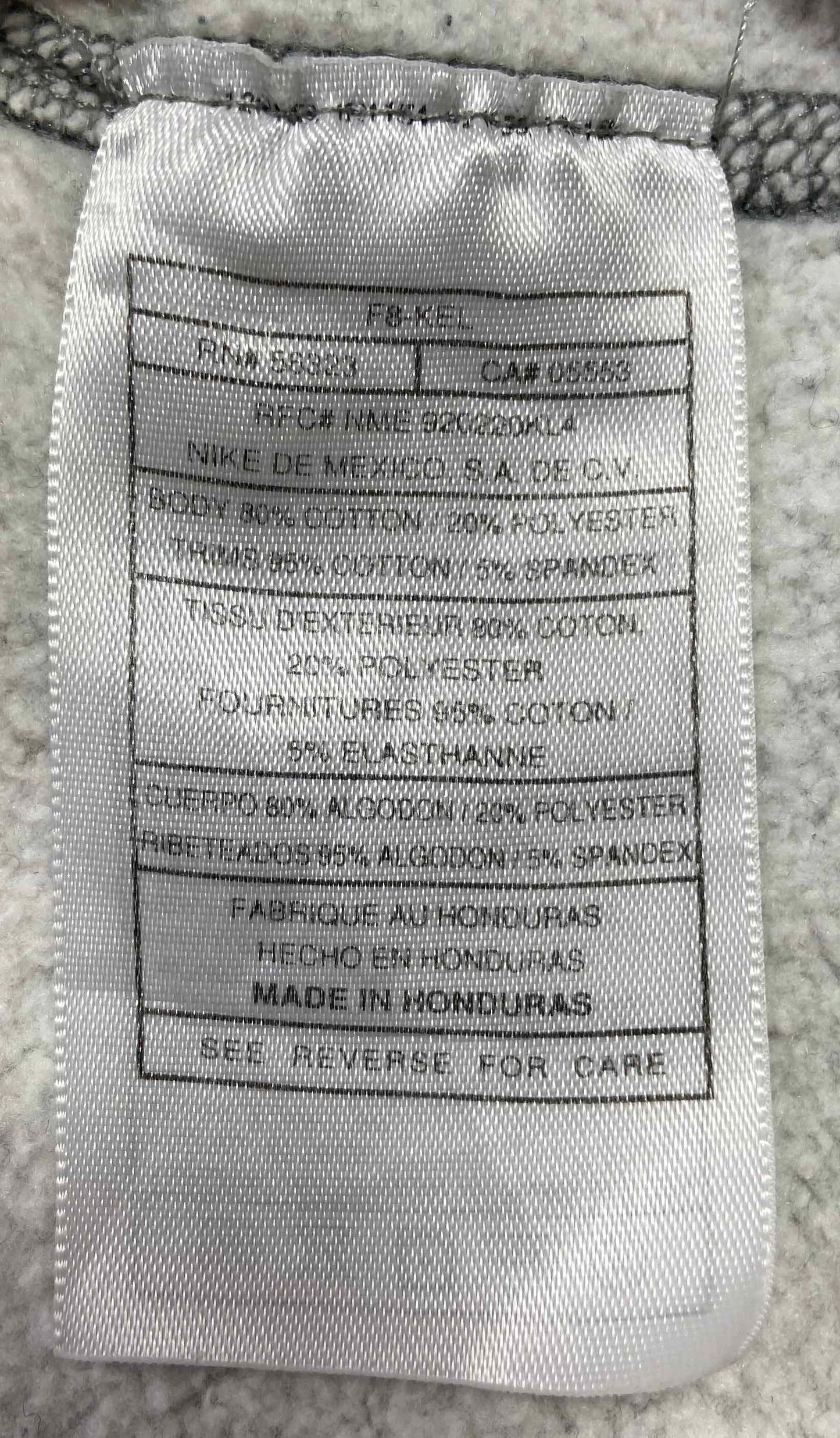 90's Nike Center Logo Vintage Hoodie Sweat-Shirt / 4206