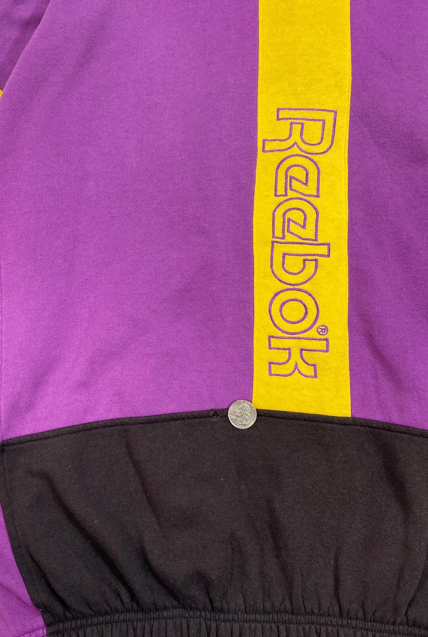 90's Reebok Sport Vintage Zip-Up Hoodie Sweat-Shirt / 4207