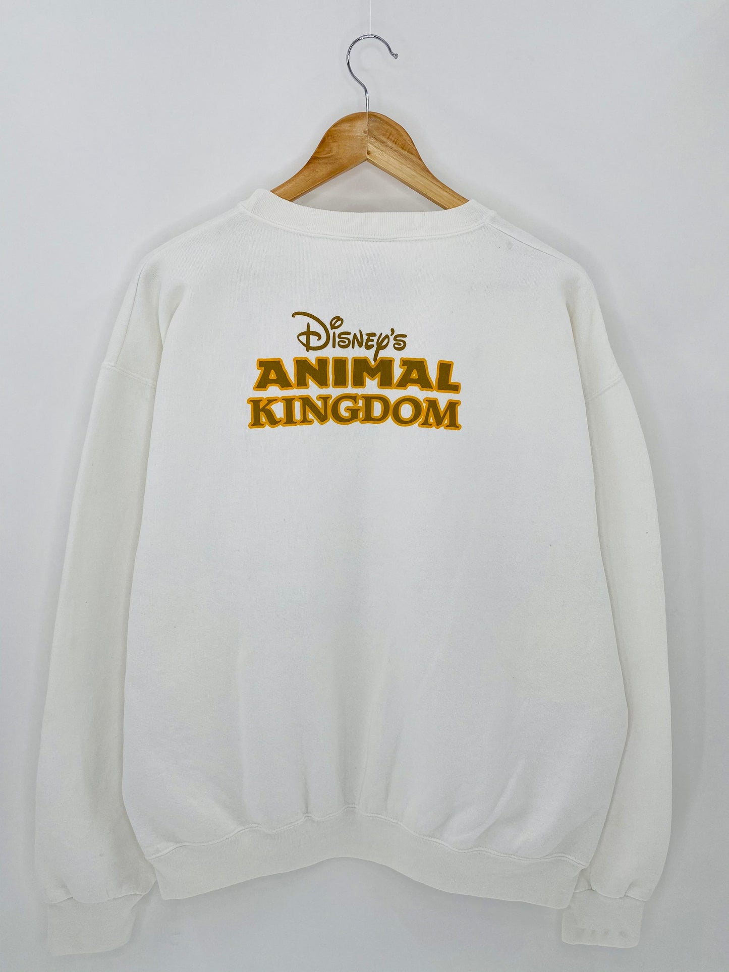 90's DISNEY ANIMAL KINGDOM Made in USA Size L Vintage Sweat-shirt / 5957