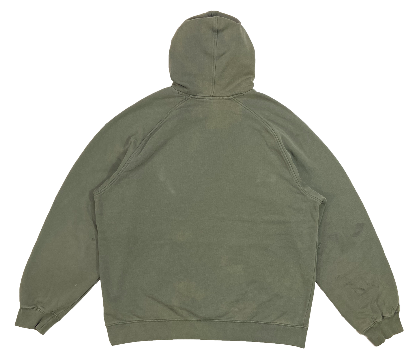 00' Nike Mini Swoosh Vintage Damage Hoodie Sweat-Shirt / 4231