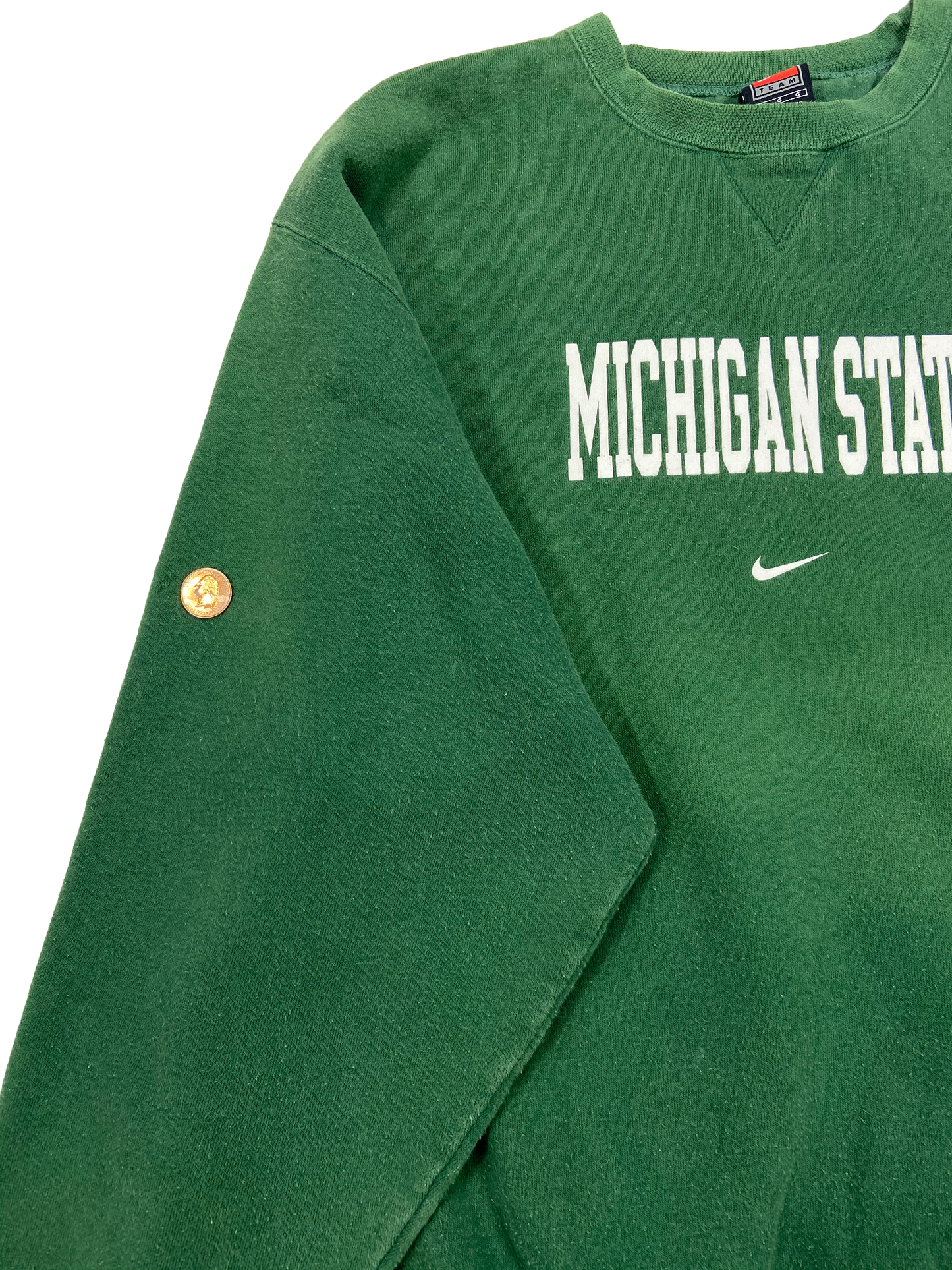90’s Nike x Michigan State Vintage Sweat-Shirt / 4260