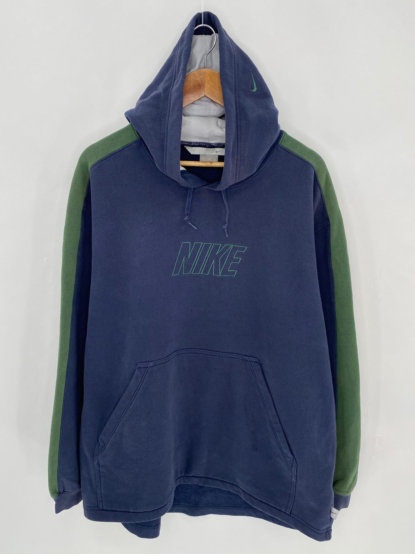 00’ NIKE Size L Vintage Hoodie Sweat-shirt / 6636