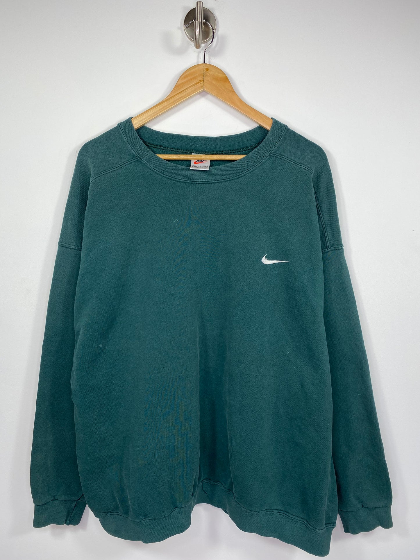 90’s NIKE Mini Swoosh Size XXL Vintage Sweat-Shirt / 5311