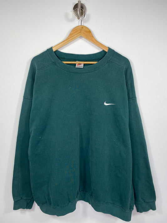 90’s NIKE Mini Swoosh Size XXL Vintage Sweat-Shirt / 5311
