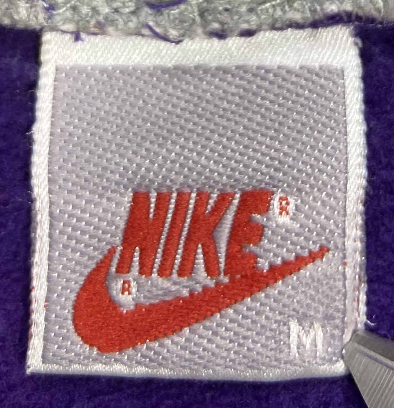 90's Vintage Nike Silver Tag Mini Logo Hoodie Sweat-Shirt / 4288