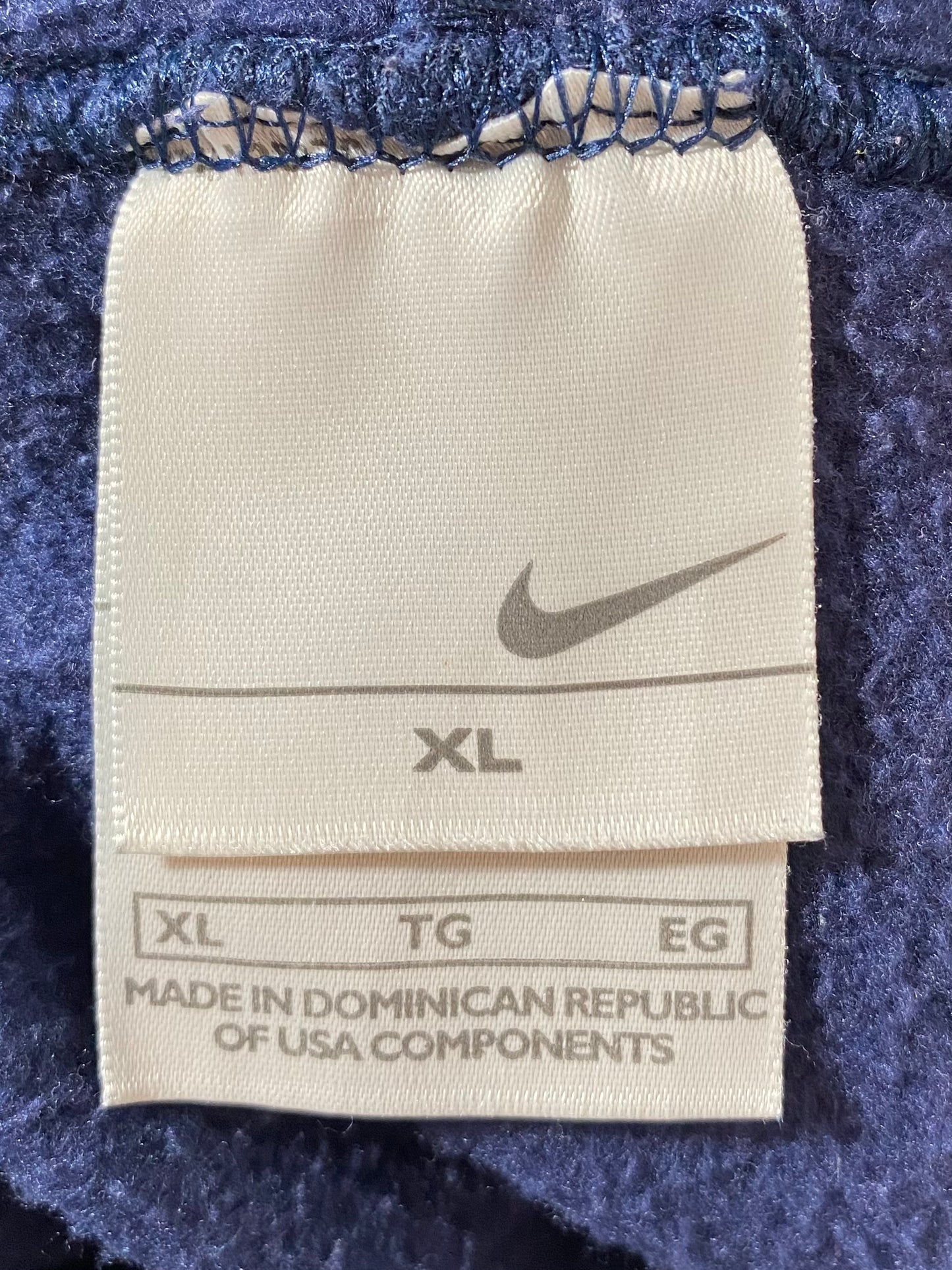 00’ NIKE VIRGINIA SOCCER Size XL Vintage Hoodie Sweat-shirt / 7929