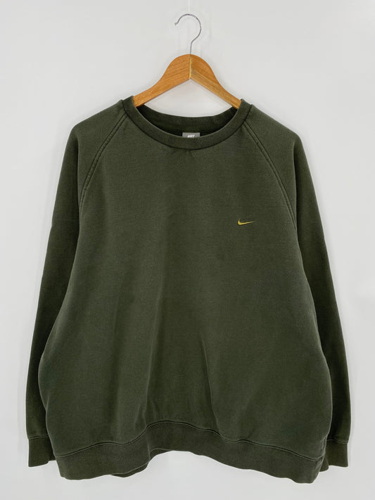 00’ NIKE Mini Swoosh Size XXL Vintage Sweat-shirt / K7589