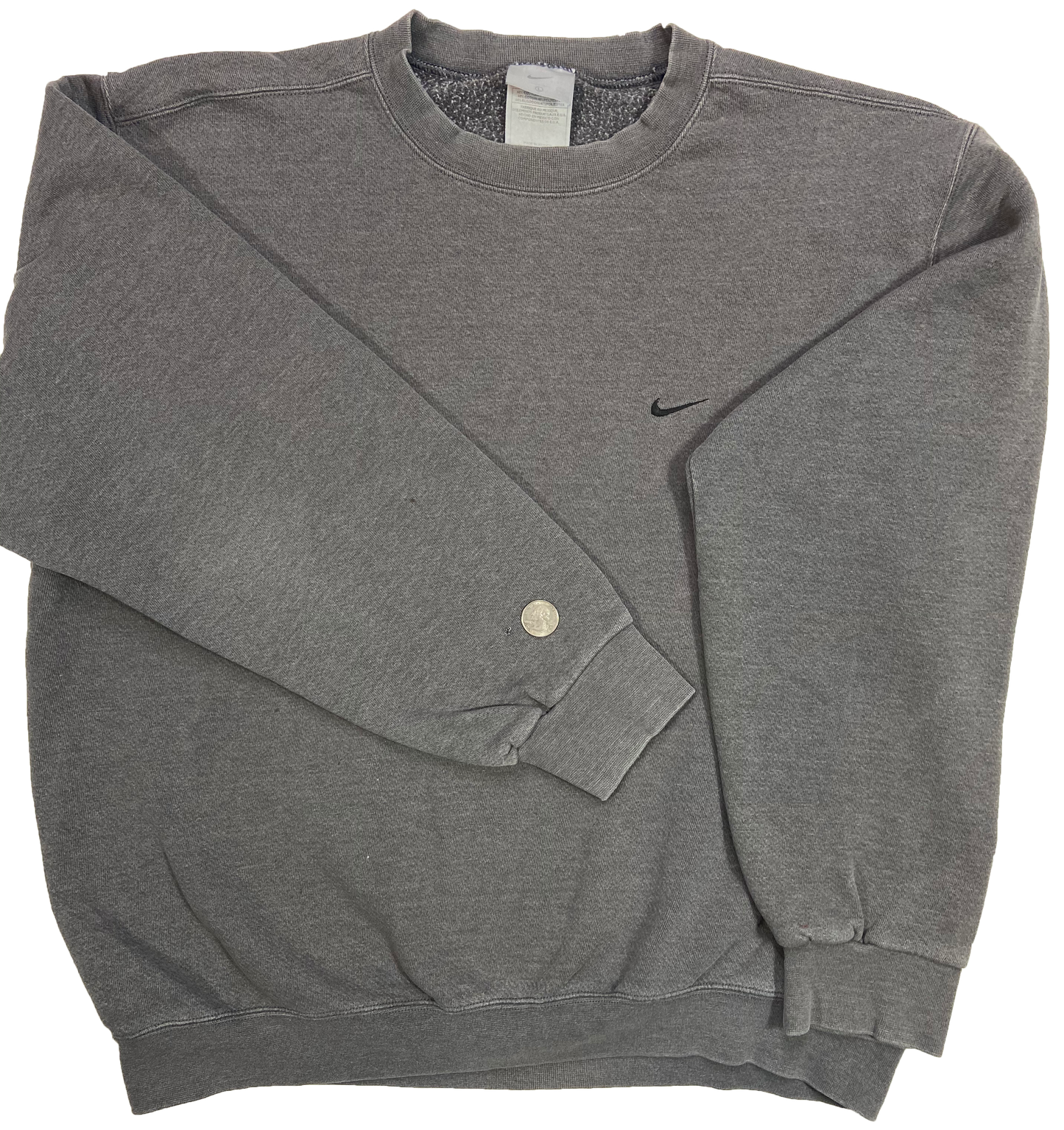 90's Nike Mini Swoosh Vintage Sweat-Shirt / 4317