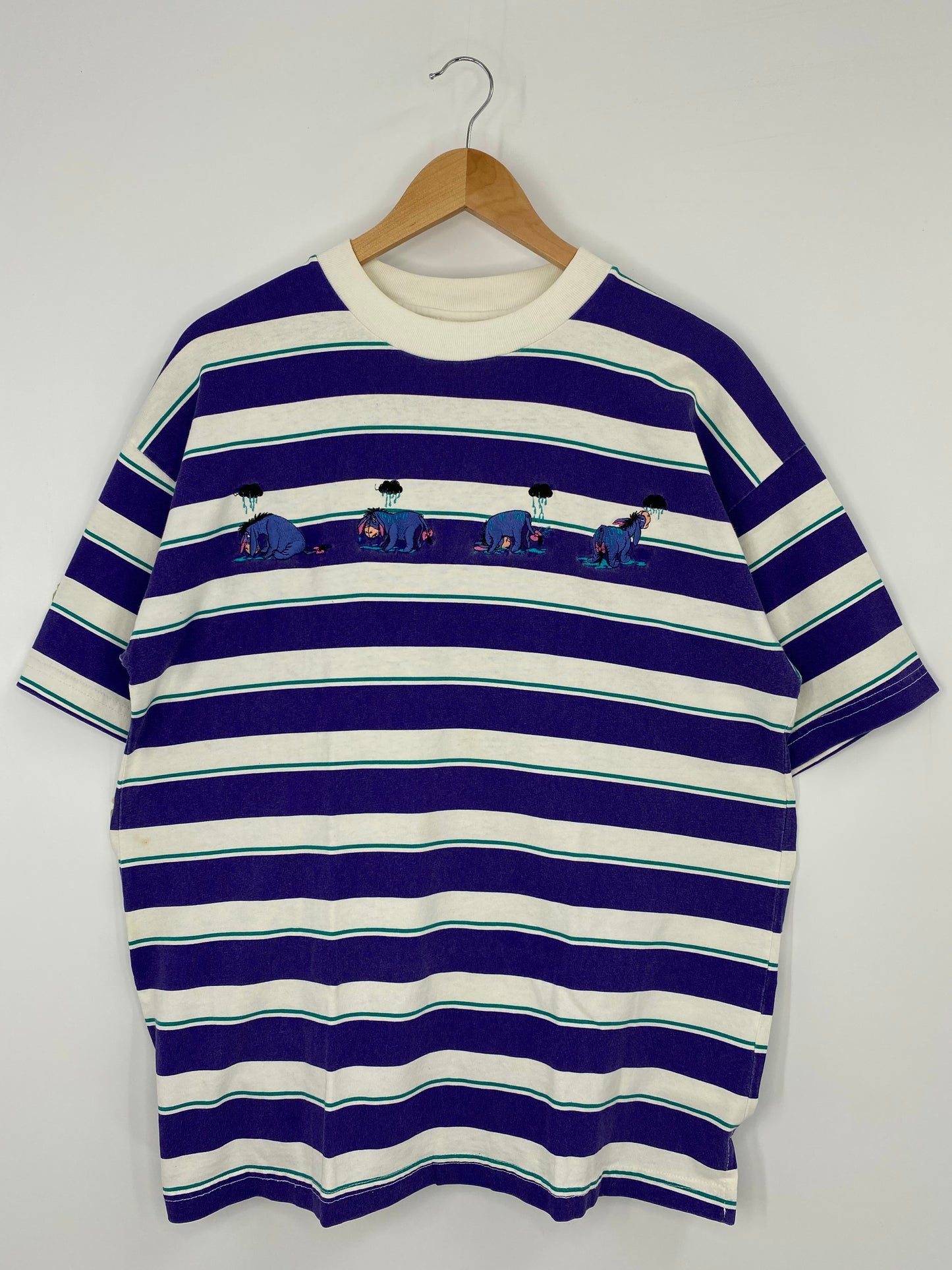 00’ DISNEY EEYORE Size No tag (Approx.L-XL) Vintage T-Shirt / K3117