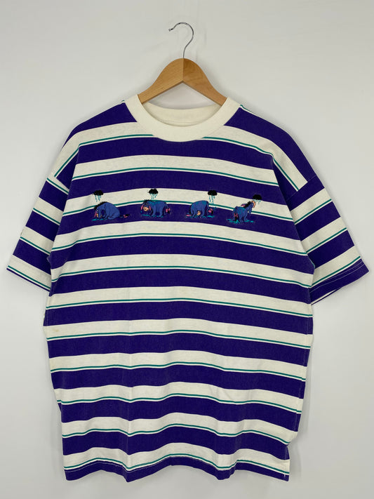 00’ DISNEY EEYORE Size No tag (Approx.L-XL) Vintage T-Shirt / K3117