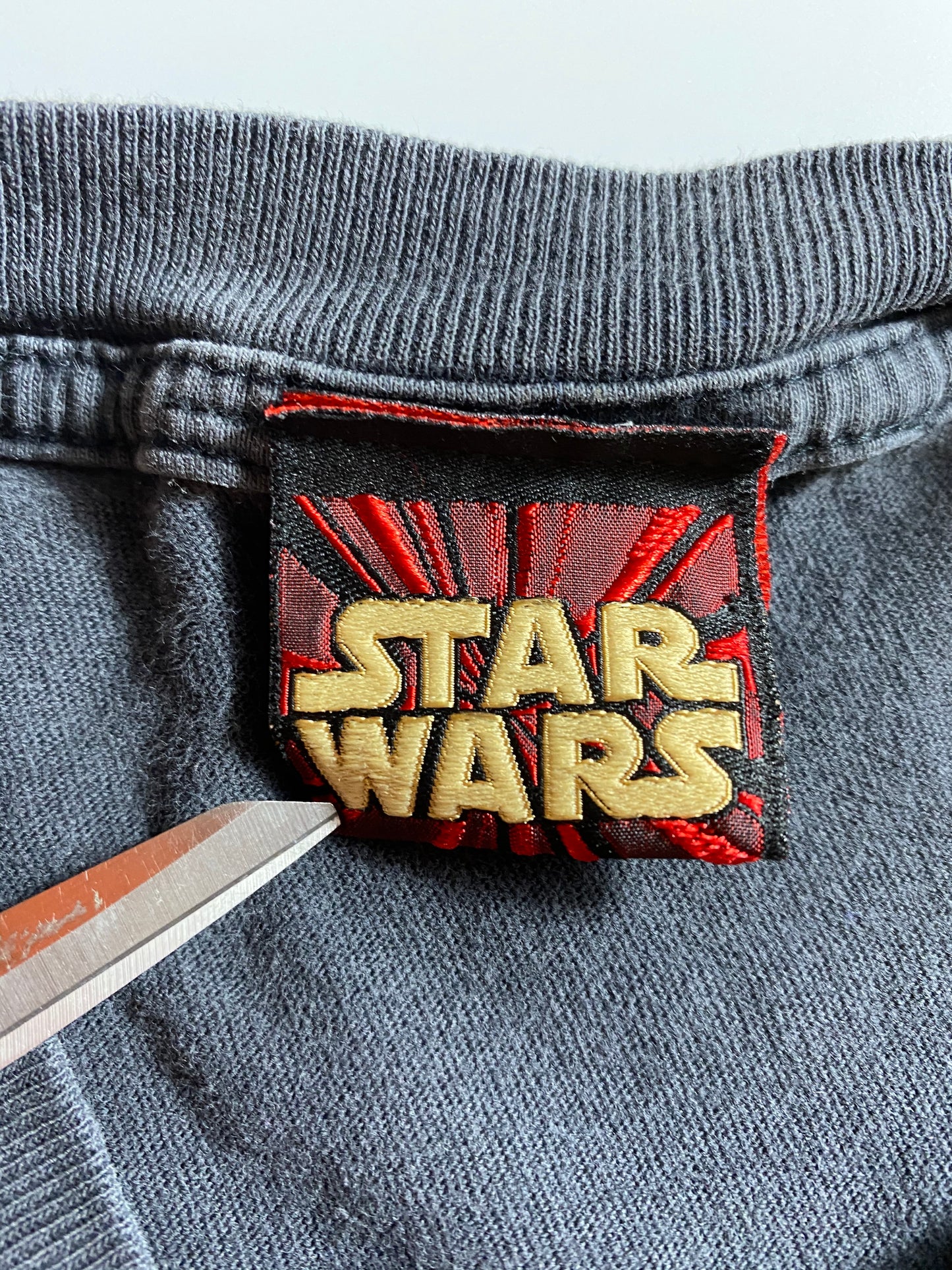 90’s STAR WARS JEDI VS SITH Size Approx. L Vintage T-Shirt / 7852