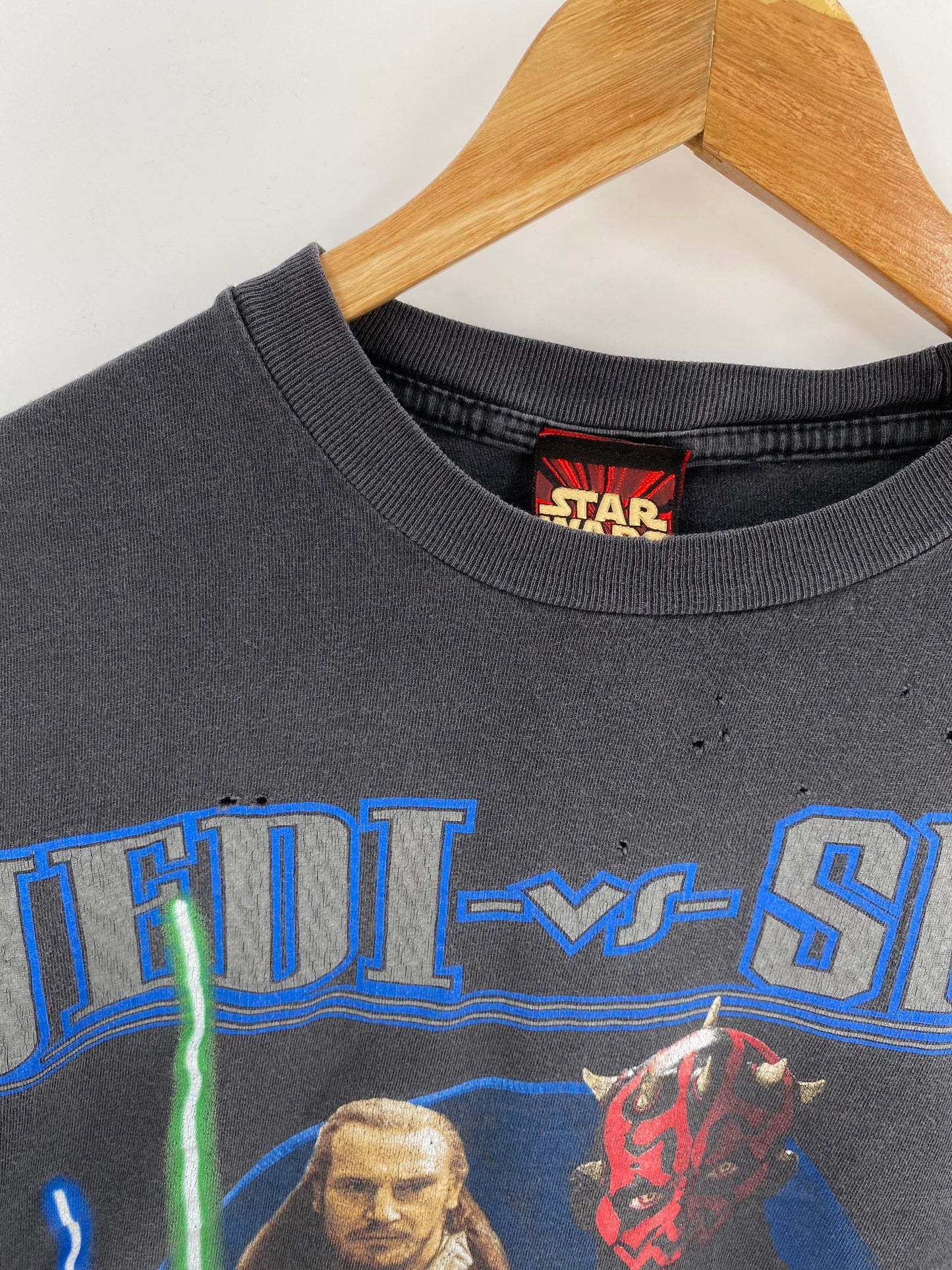 90’s STAR WARS JEDI VS SITH Size Approx. L Vintage T-Shirt / 7852