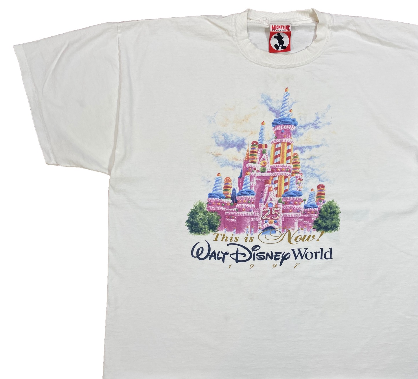 1997' Walt Disney World 25th Vintage T-Shirts / 4335
