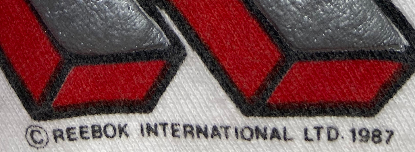 1987' Reebok Made in USA Vintage T-Shirts / 4348