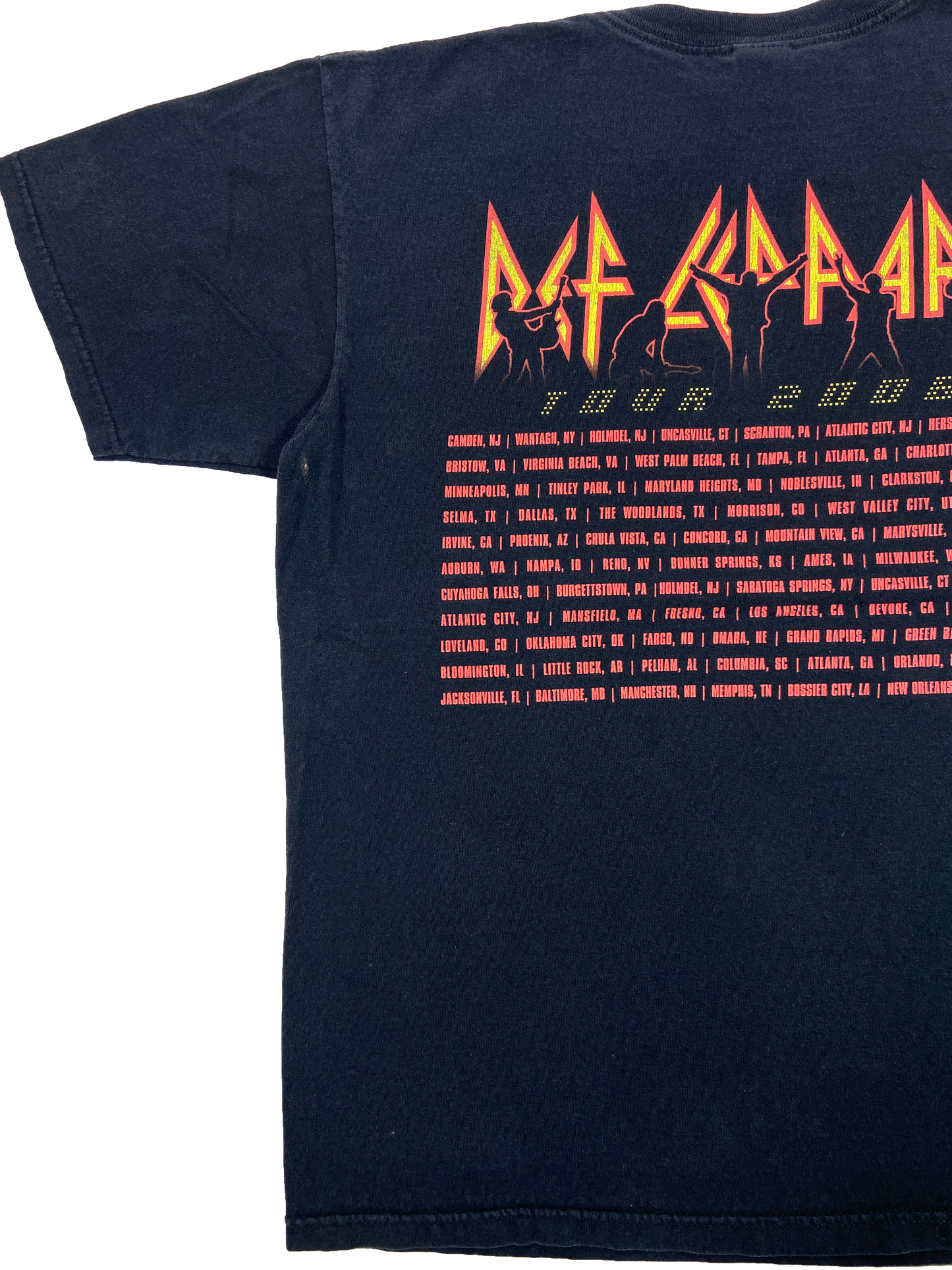 2006' Def Leppard Vintage Tour T-Shirt / 4370