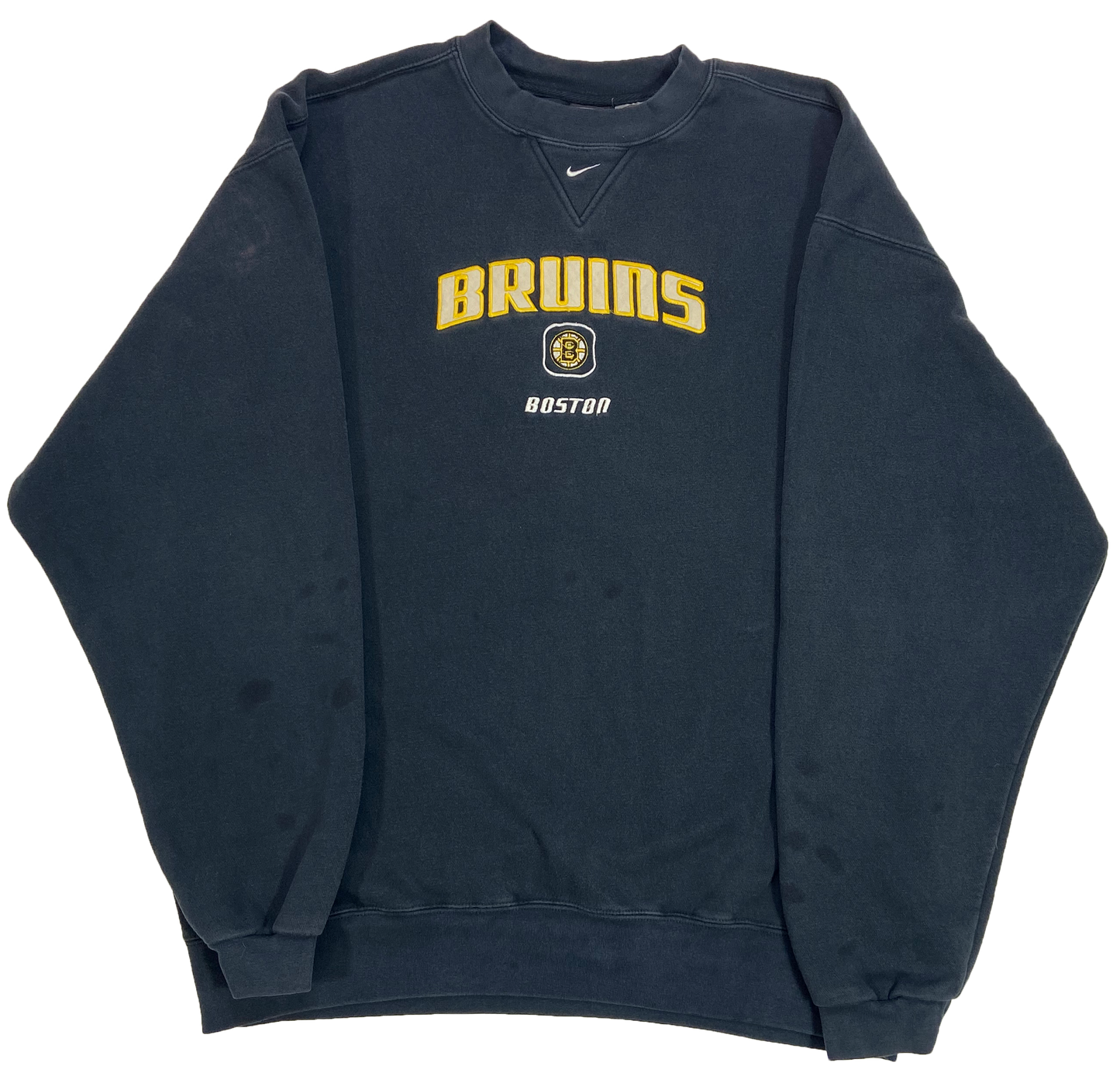 90's Nike x Boston Bruins NHL Vintage Sweat-Shirt / 4378